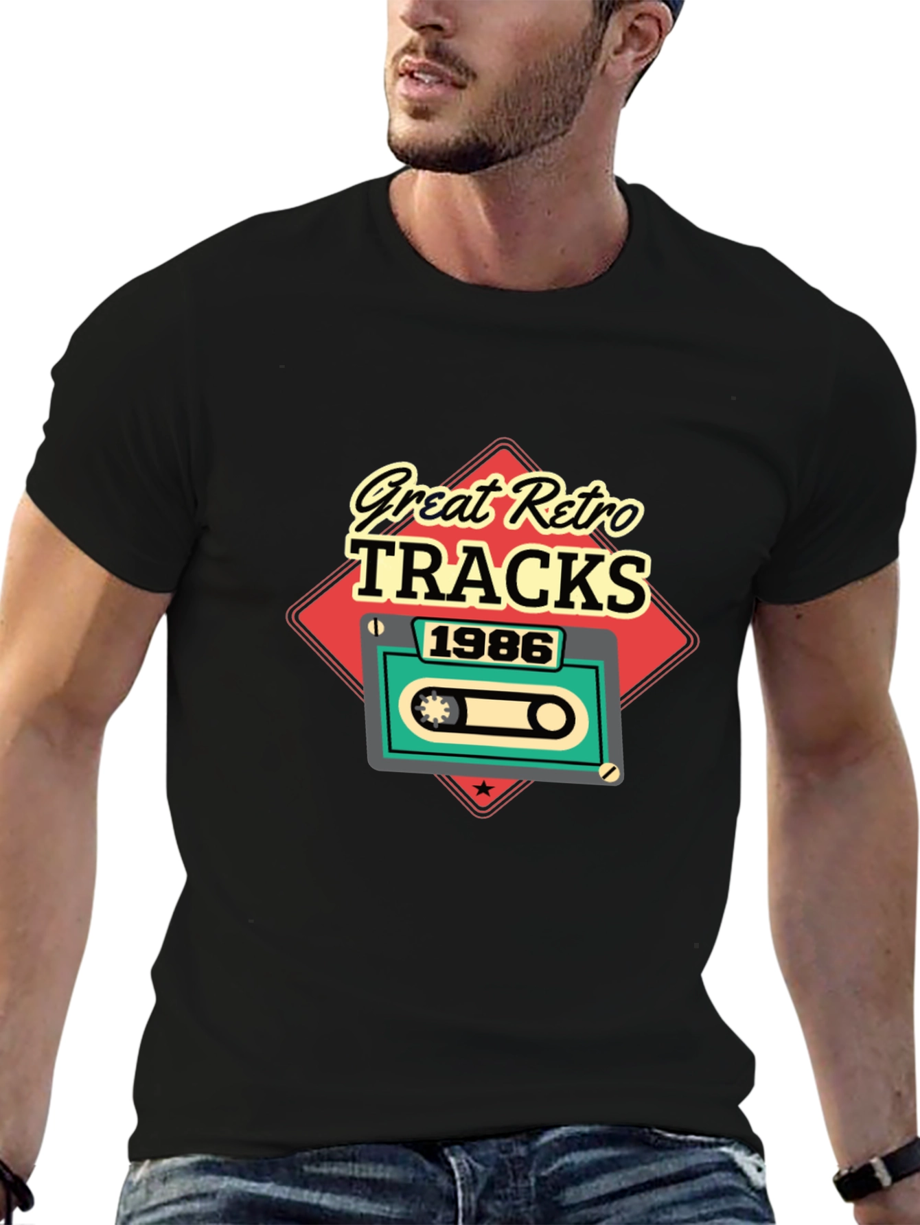 Great Retro Tracks 1986 T-Shirt