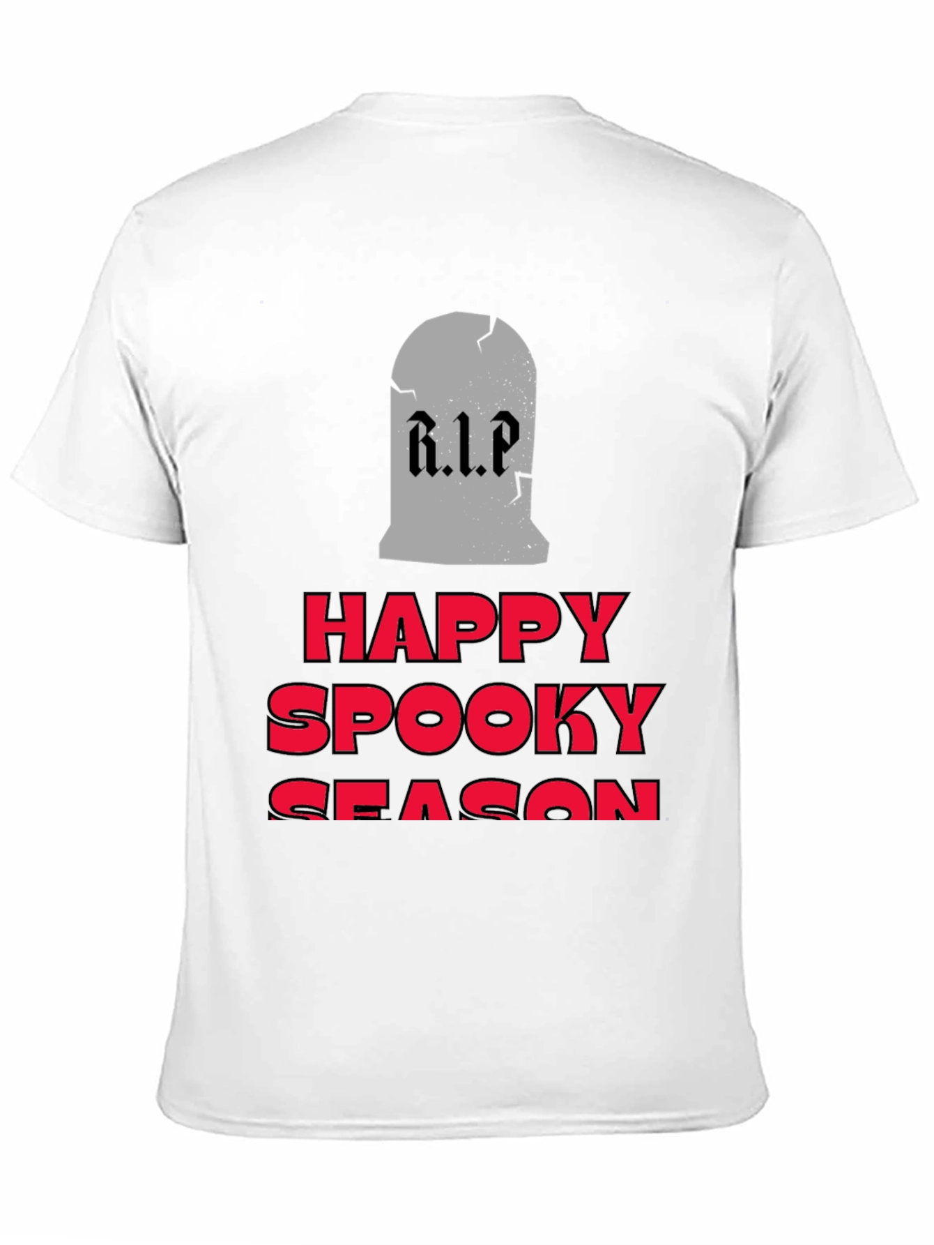 Happy Spooky Season Tombstone Graphic Tee