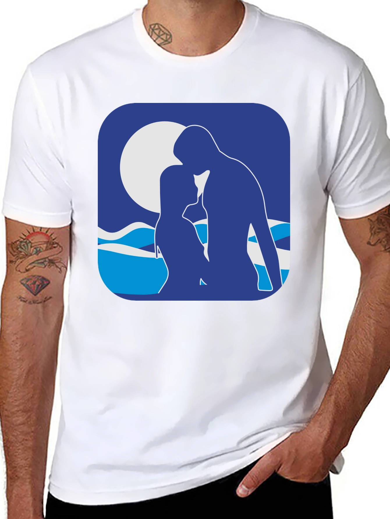 Romantic Silhouette Tee