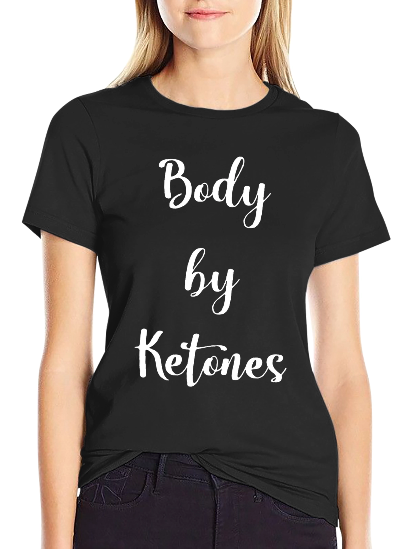 Body by Ketones T-Shirt Black