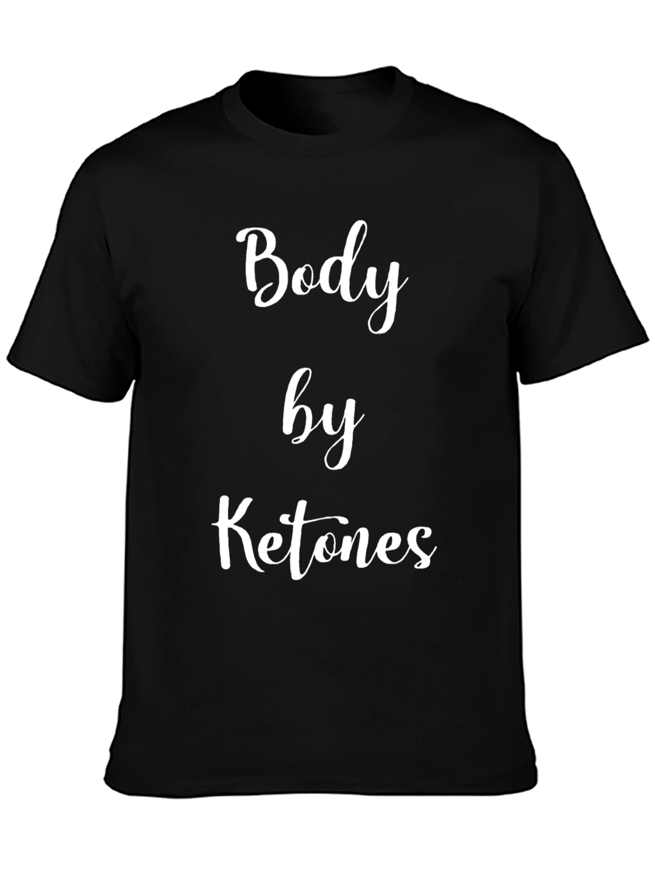 Body by Ketones T-Shirt Black