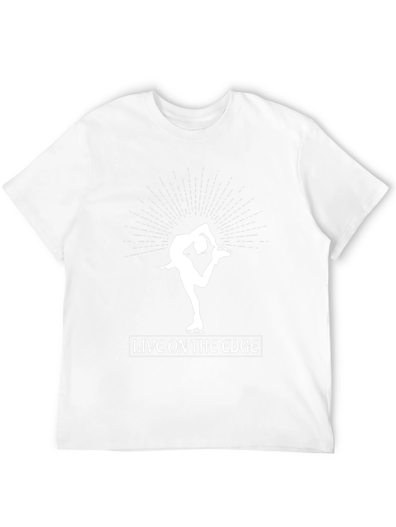 Live on the Edge Figure Skating T-Shirt