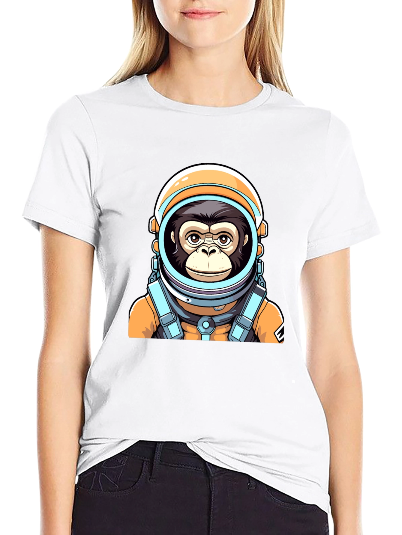 Ape Astronaut Graphic T-Shirt
