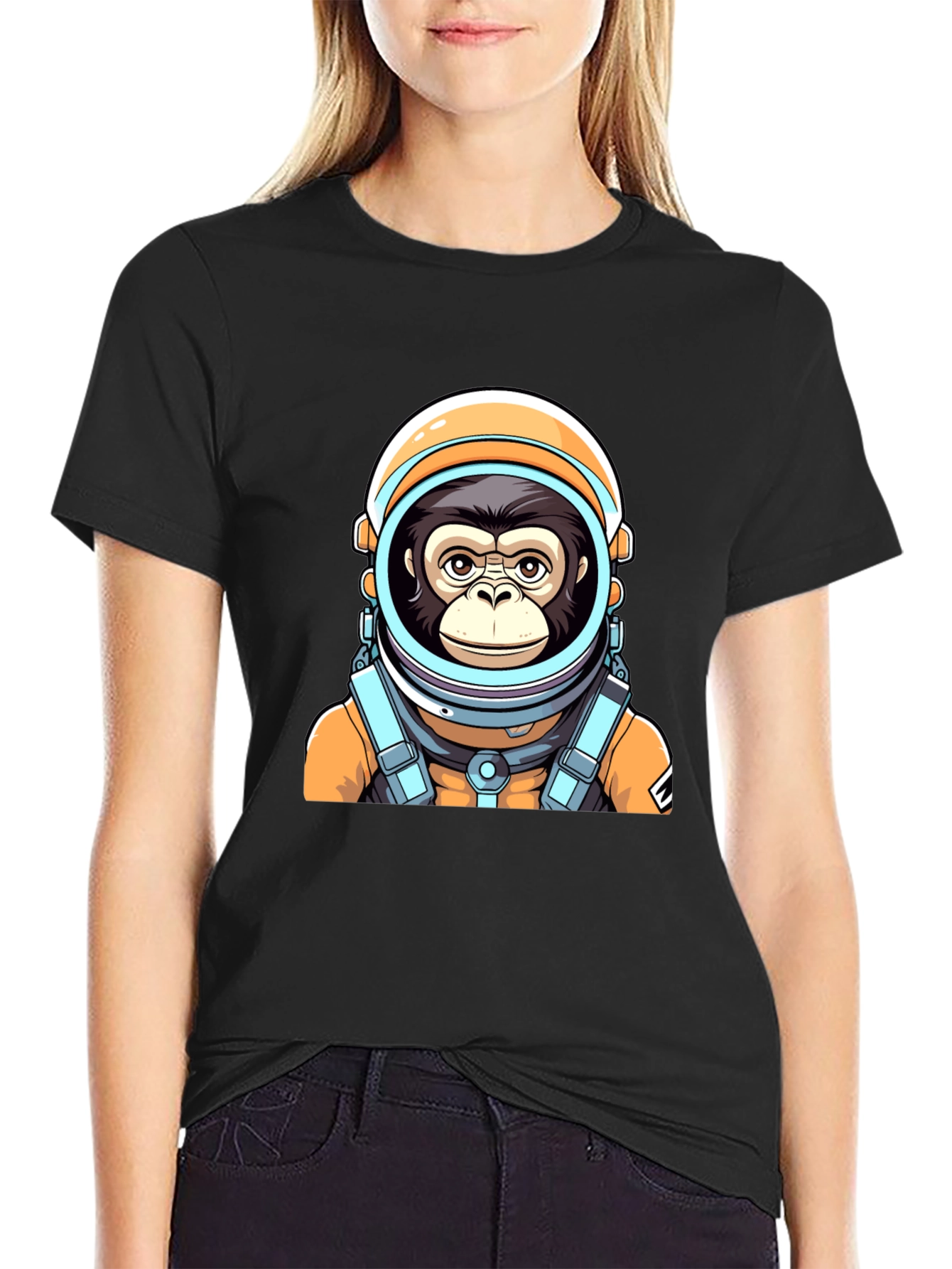 Ape Astronaut Graphic T-Shirt