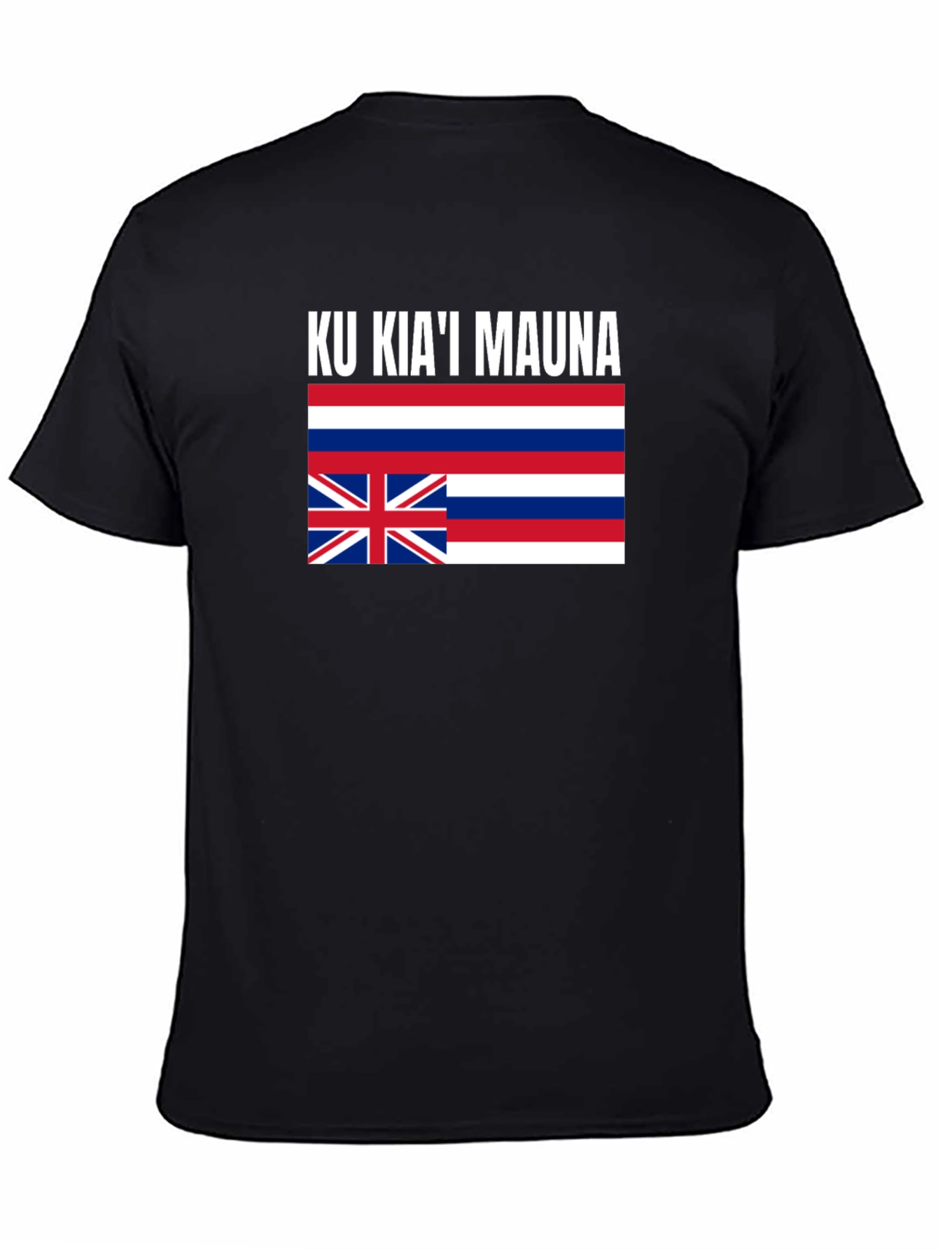 Ku Kiai Mauna Hawaiian Flag T-Shirt