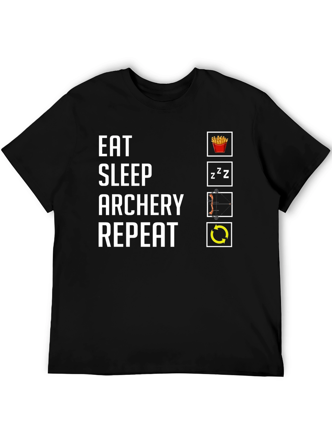 Eat Sleep Archery Repeat T-Shirt
