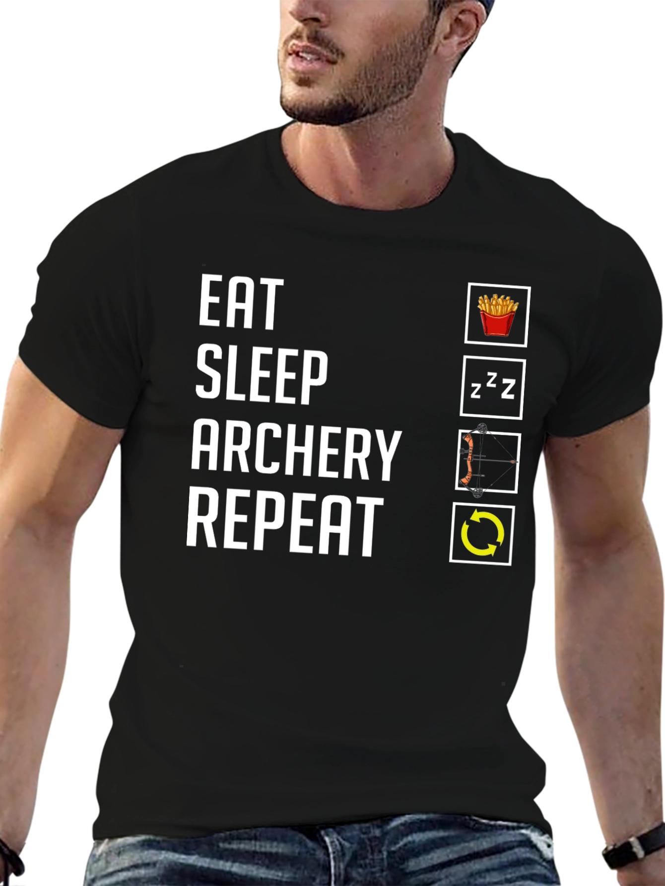 Eat Sleep Archery Repeat T-Shirt