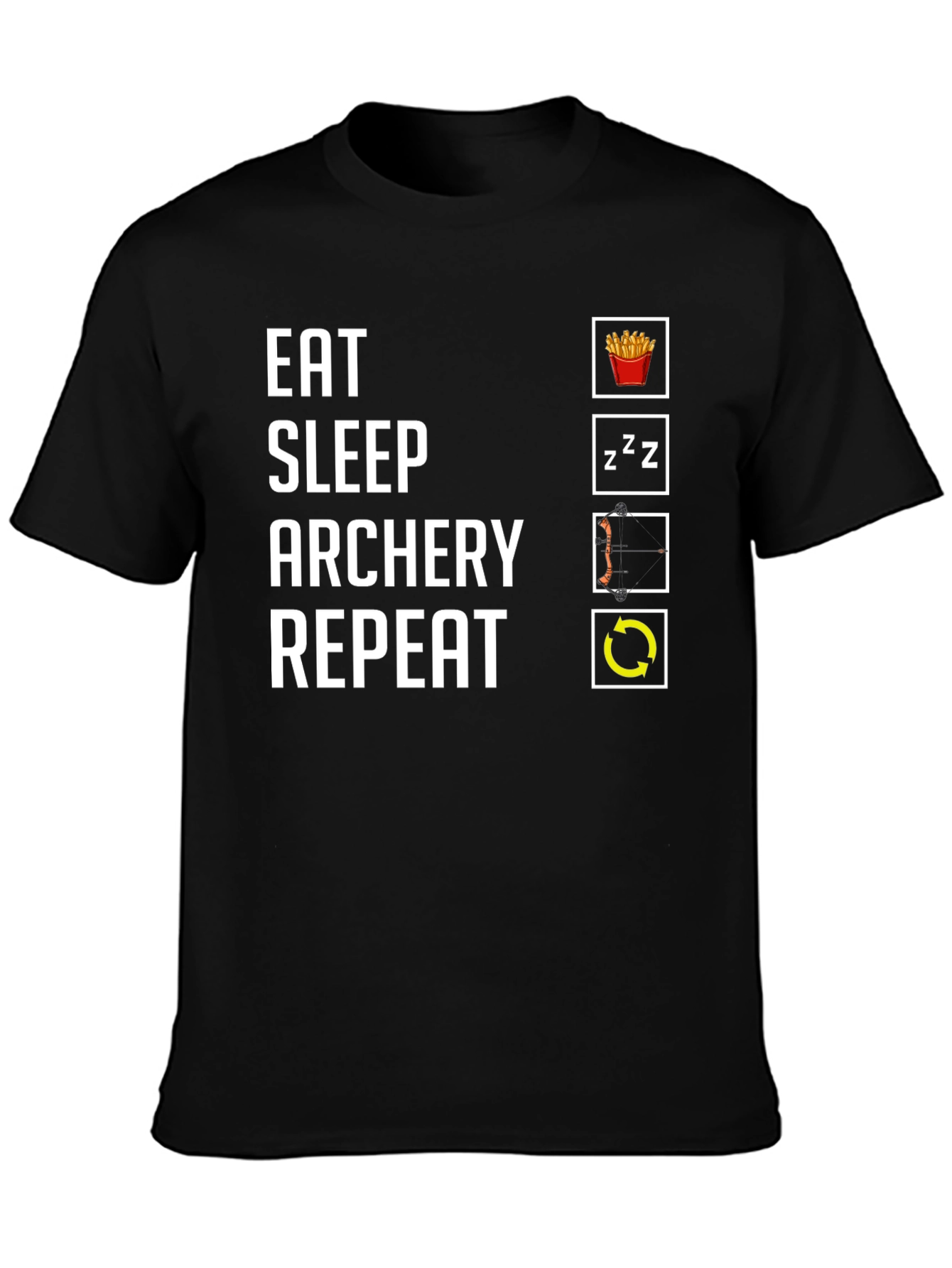 Eat Sleep Archery Repeat T-Shirt