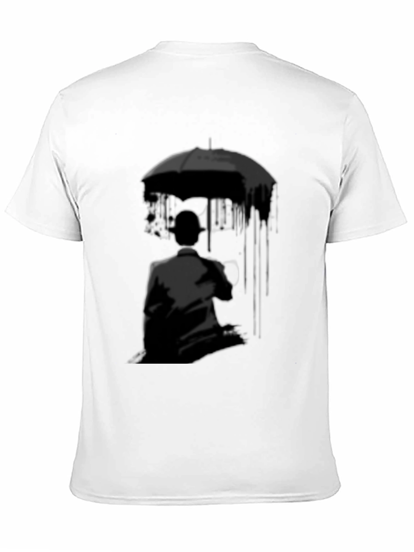 Umbrella Academy Style Graphic Tee - Black