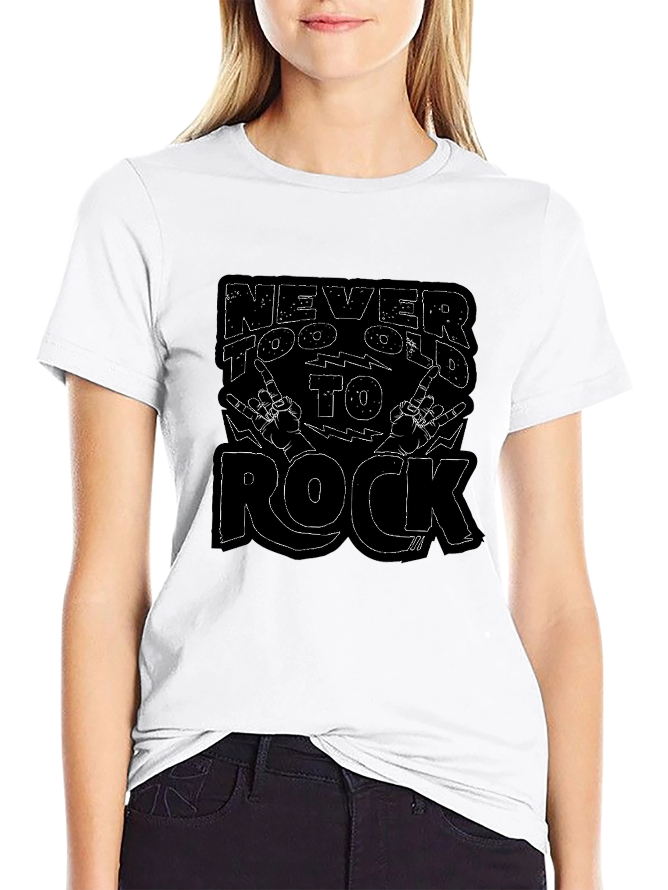 Never Too Old to Rock T-Shirt