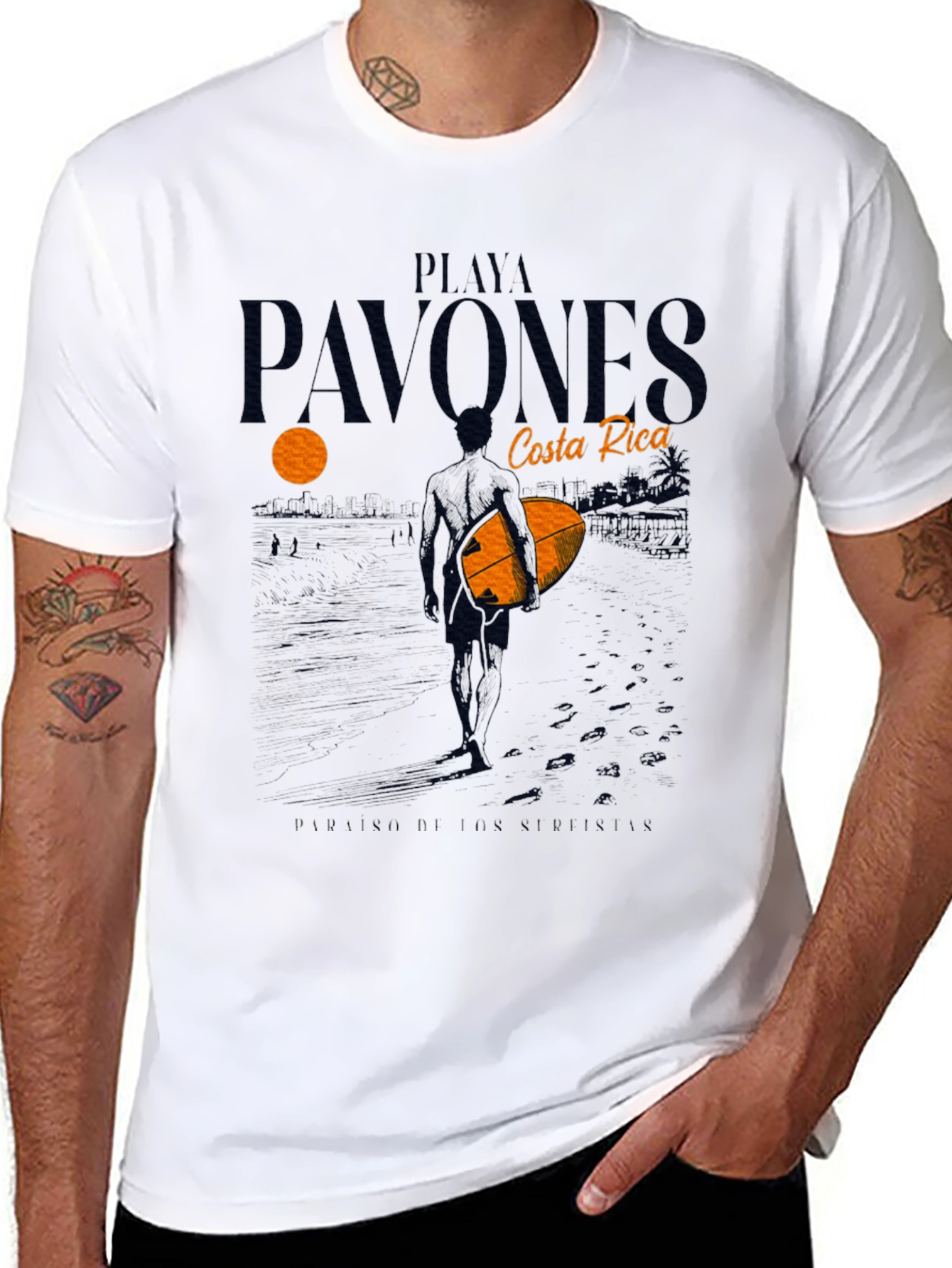 Playa Pavones Costa Rica Surf T-Shirt