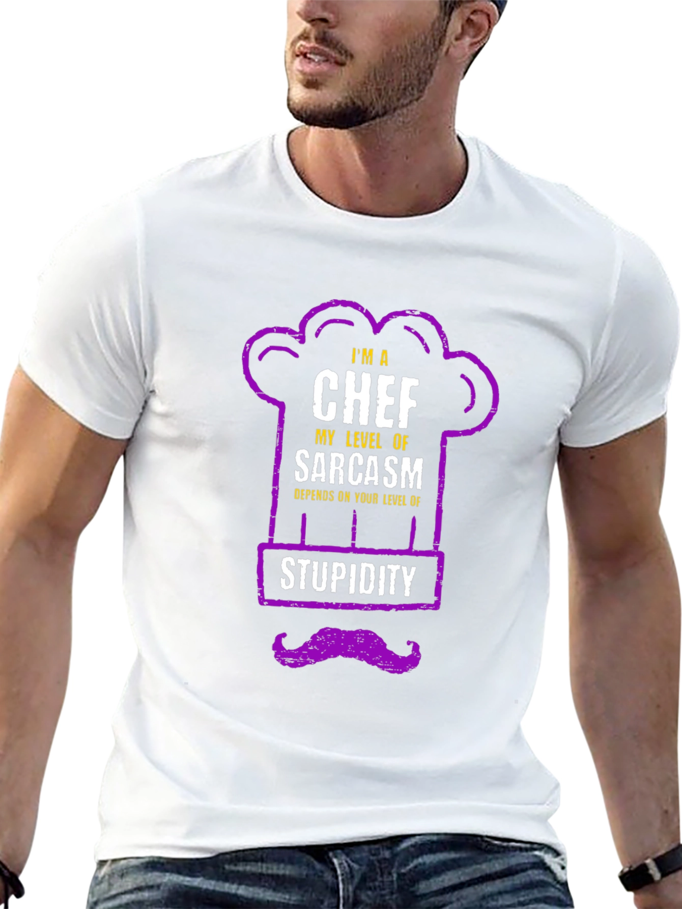 Chef Sarcasm Humor T-Shirt Funny Cook Apparel