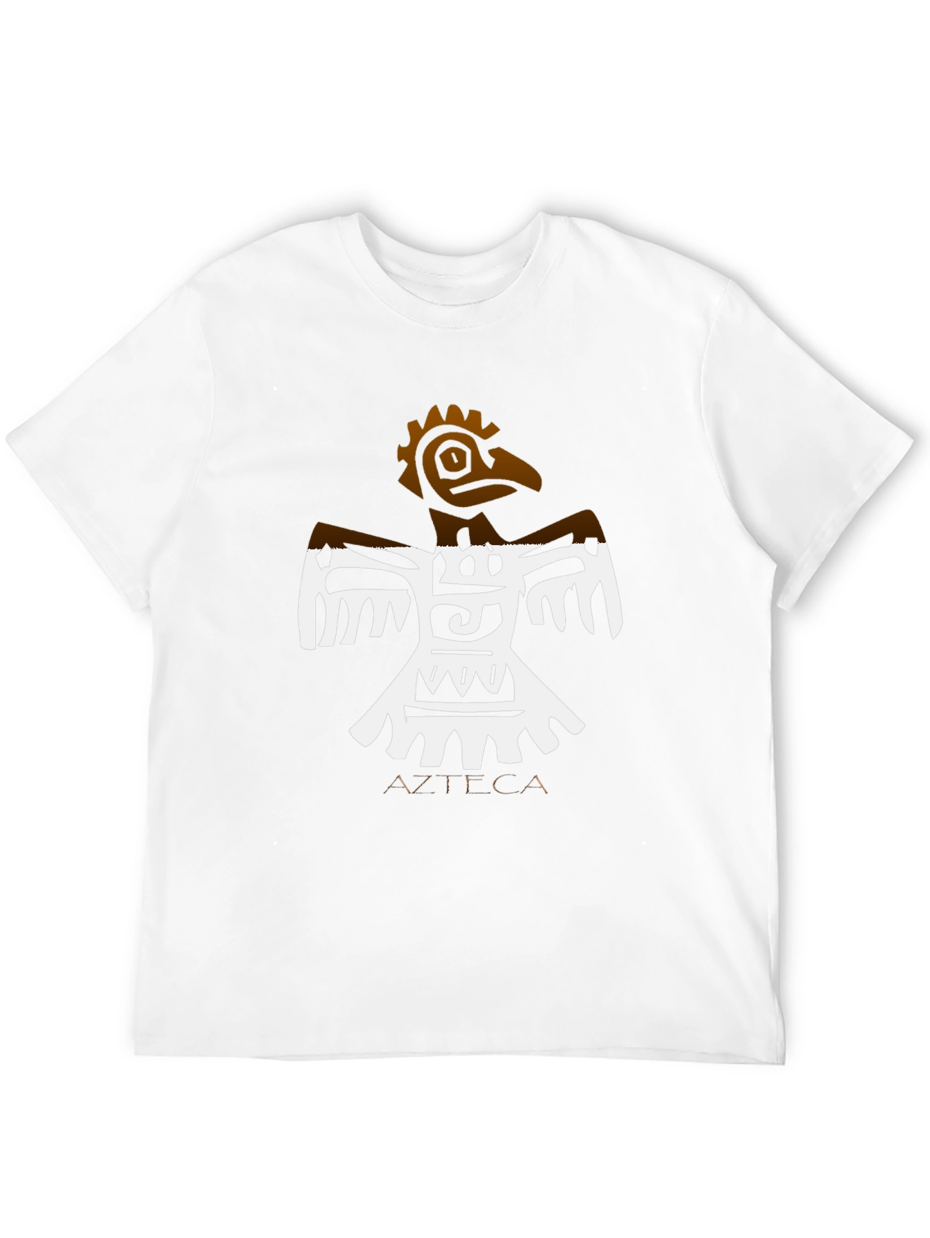 Azteca Bird Graphic Black T-Shirt