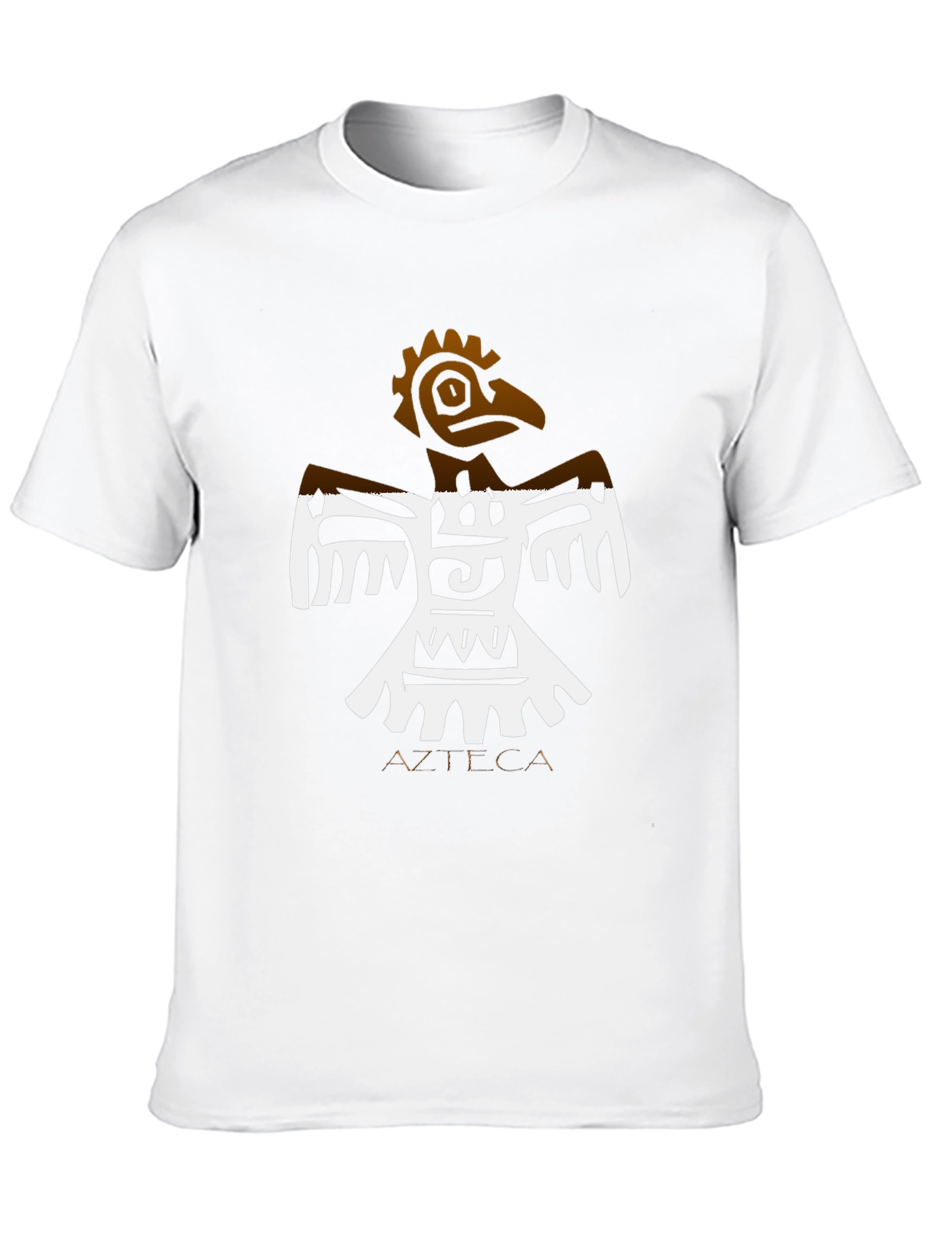 Azteca Bird Graphic Black T-Shirt