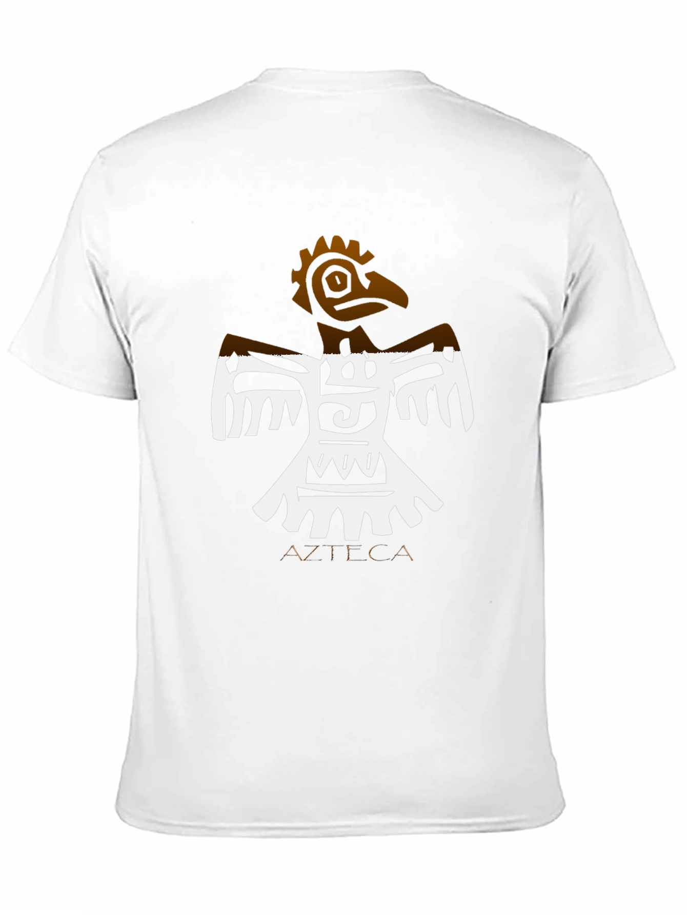 Azteca Bird Graphic Black T-Shirt