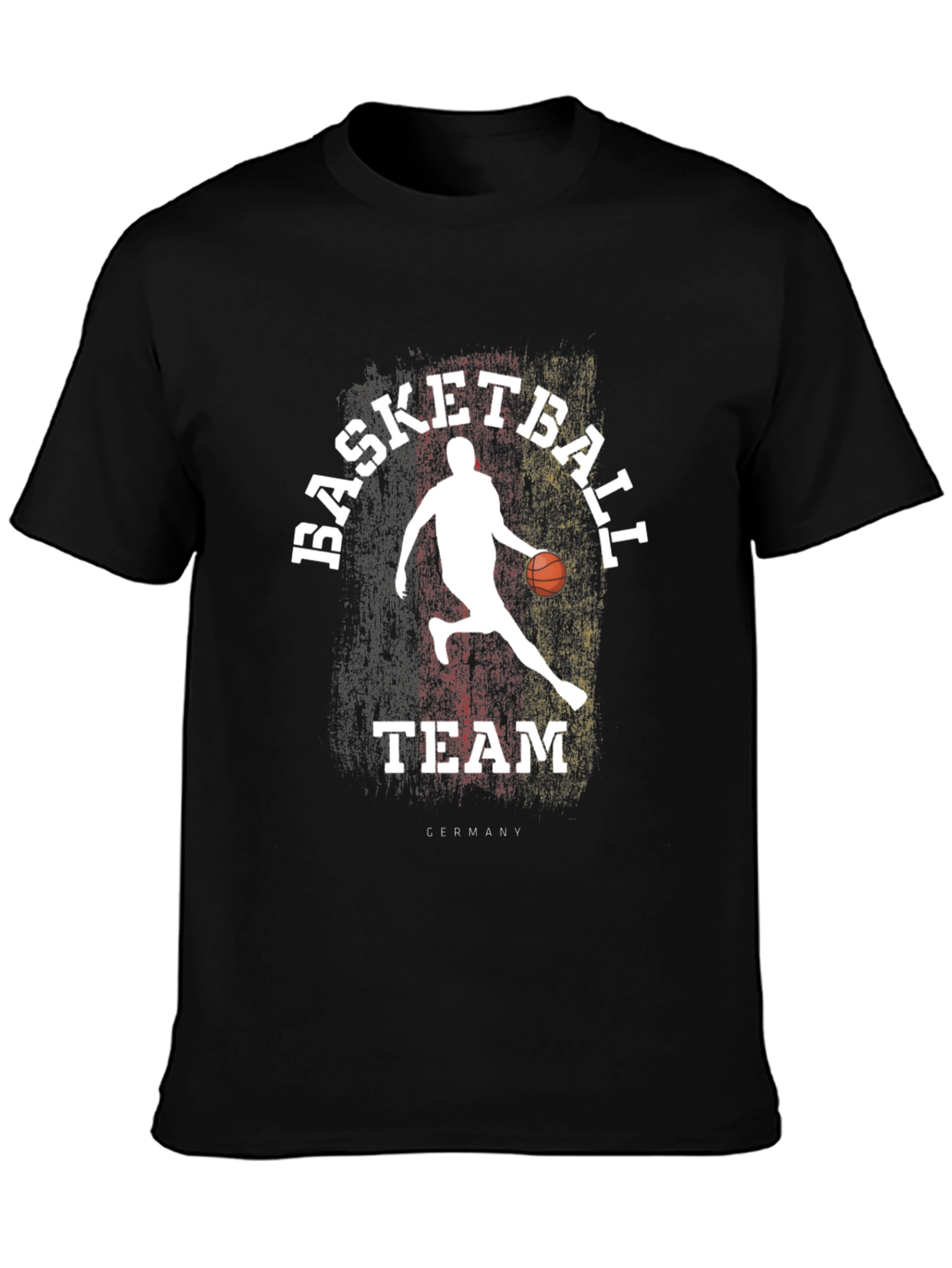 Germany Basketball Team Black T-Shirt