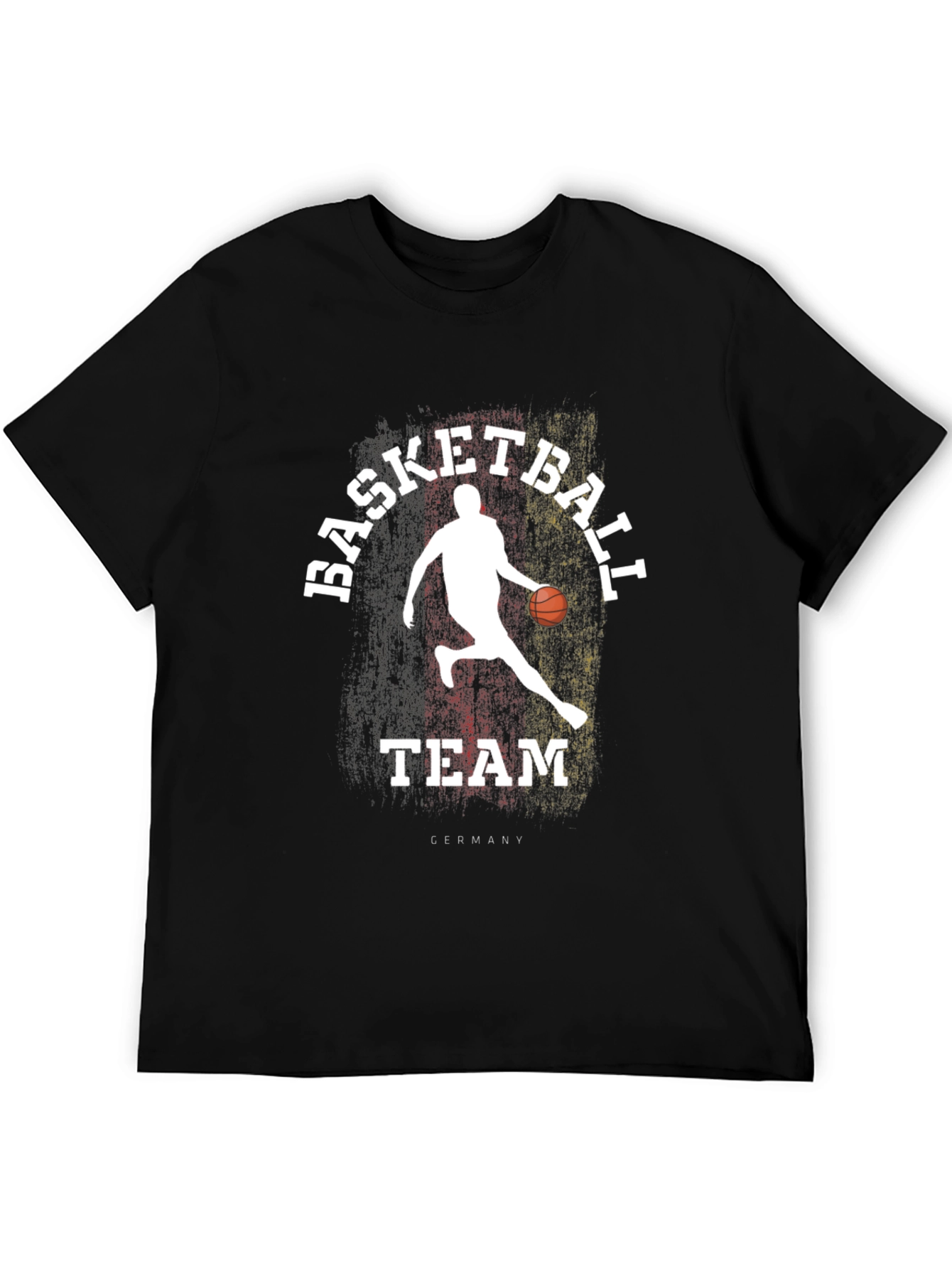 Germany Basketball Team Black T-Shirt