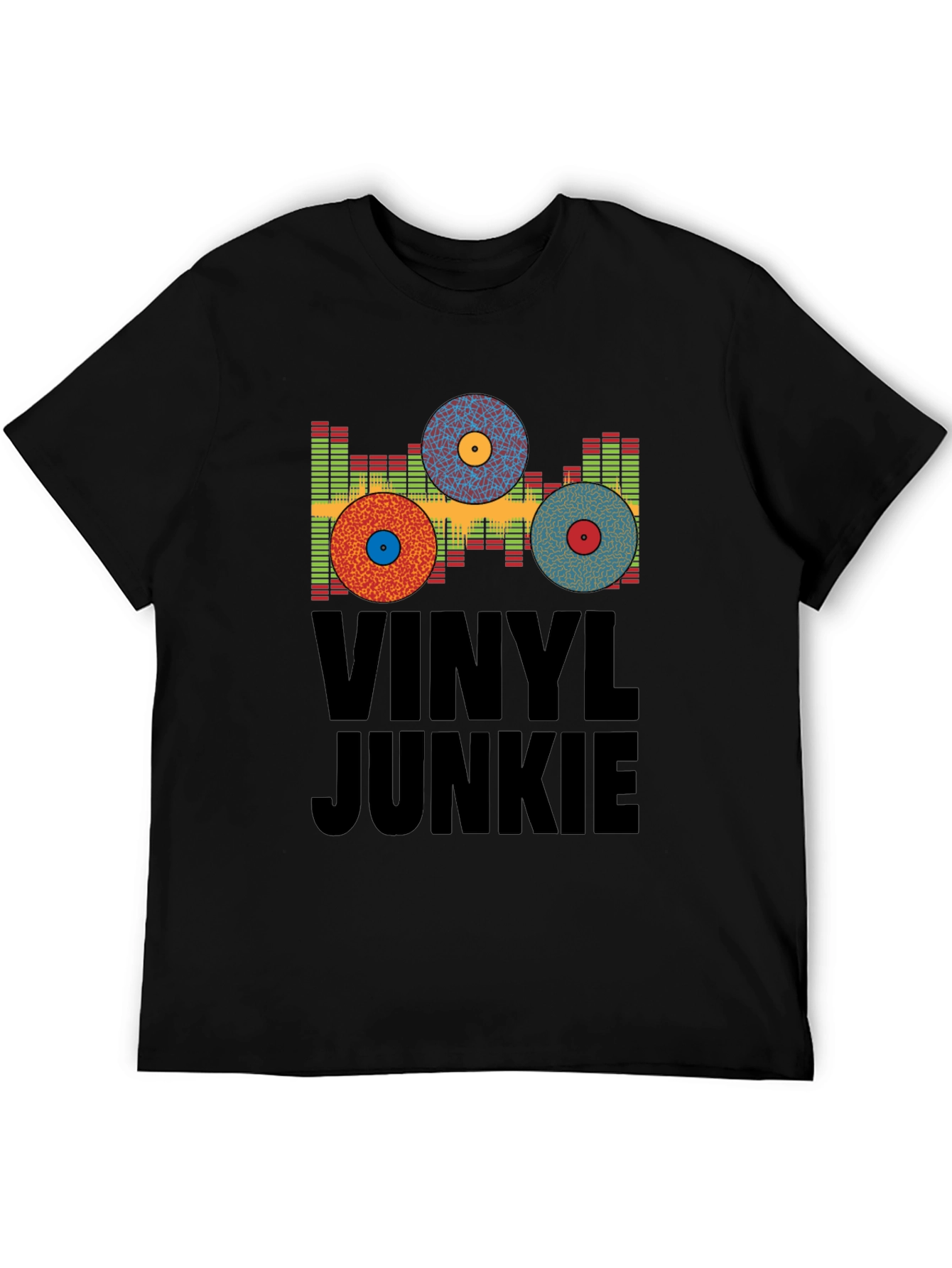 Vinyl Junkie Graphic Tee