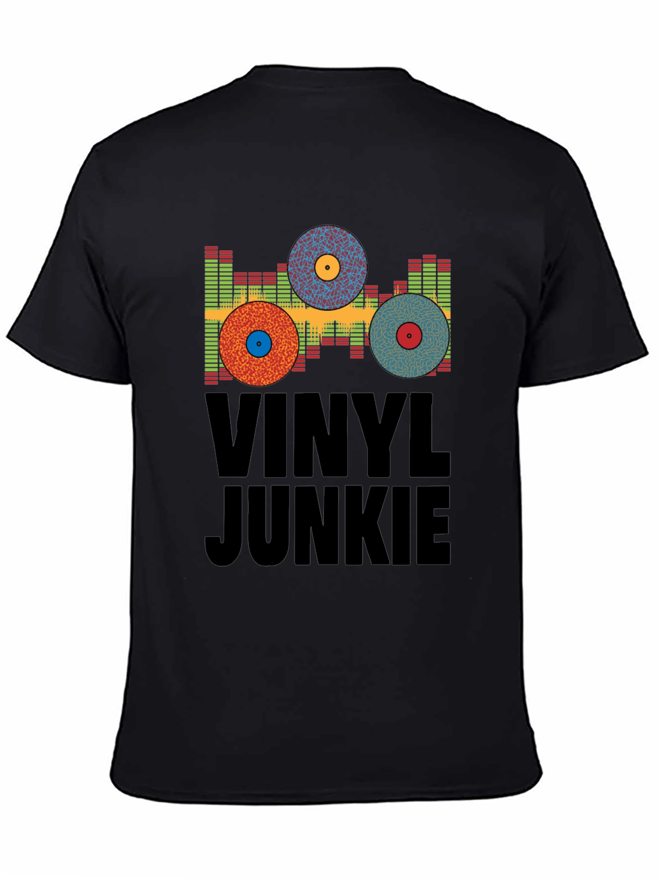 Vinyl Junkie Graphic Tee
