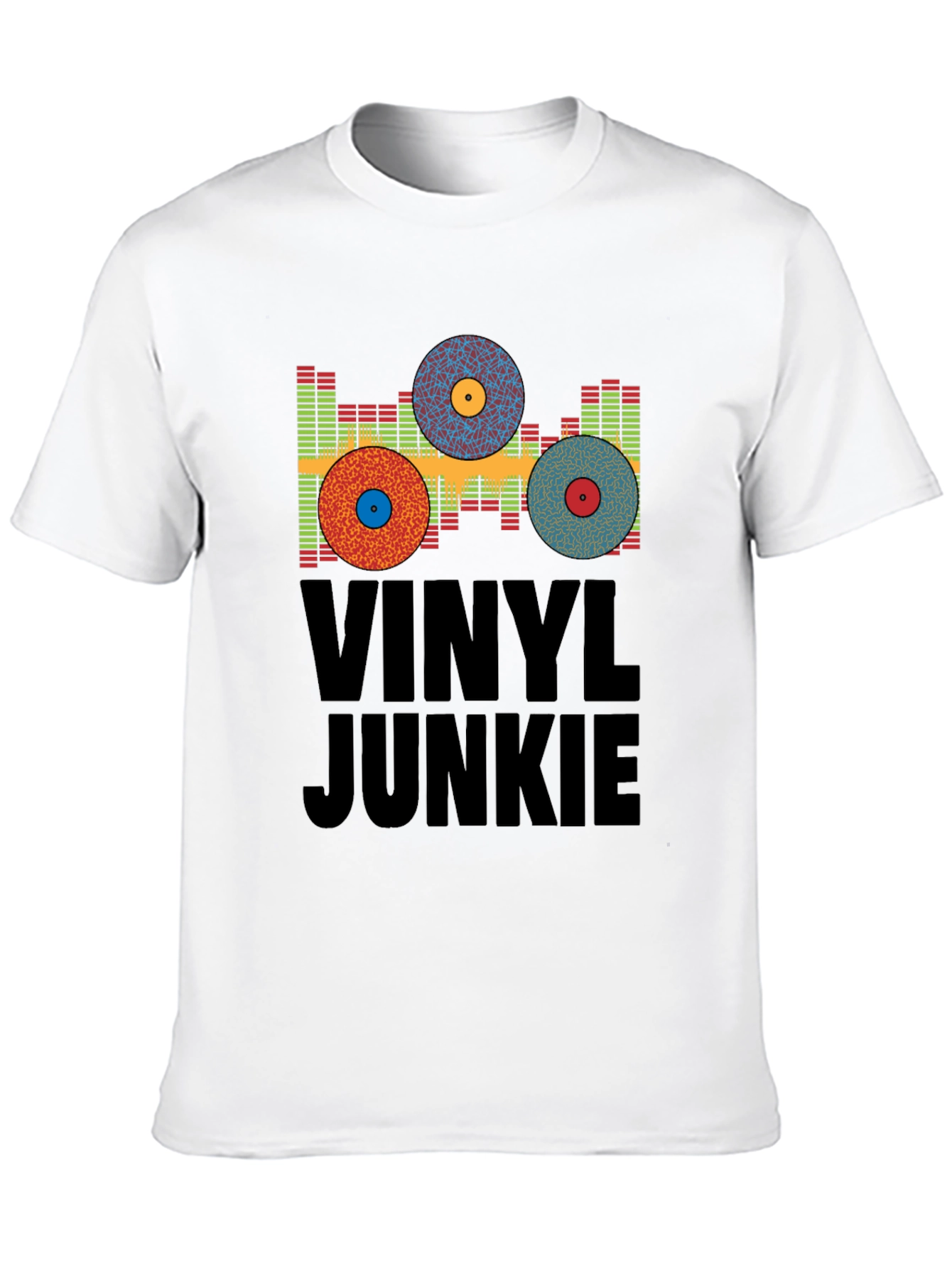 Vinyl Junkie Graphic Tee