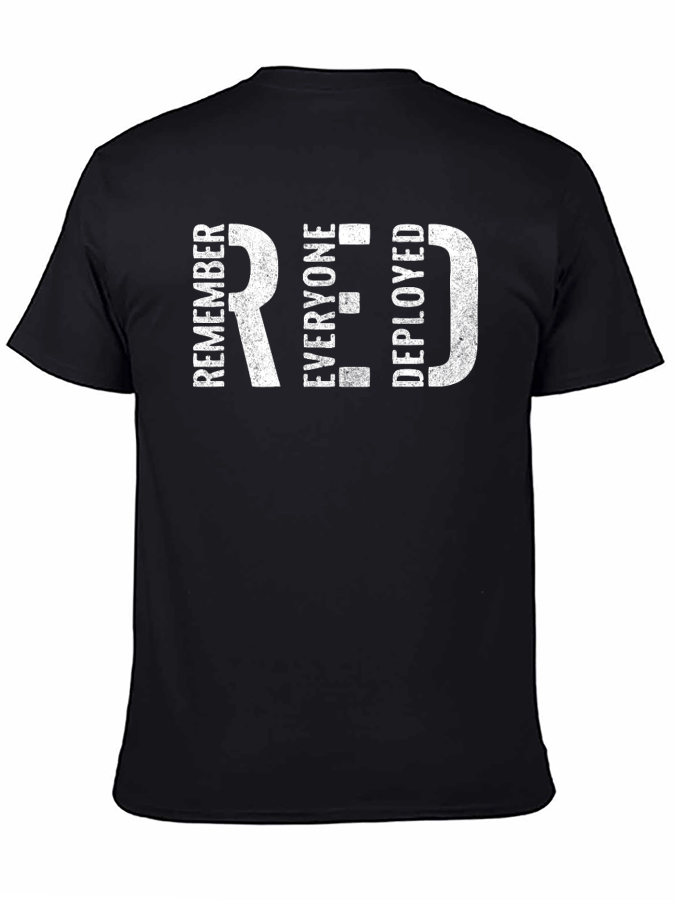 RED Remember Everyone Deployed Graphic T-Shirt