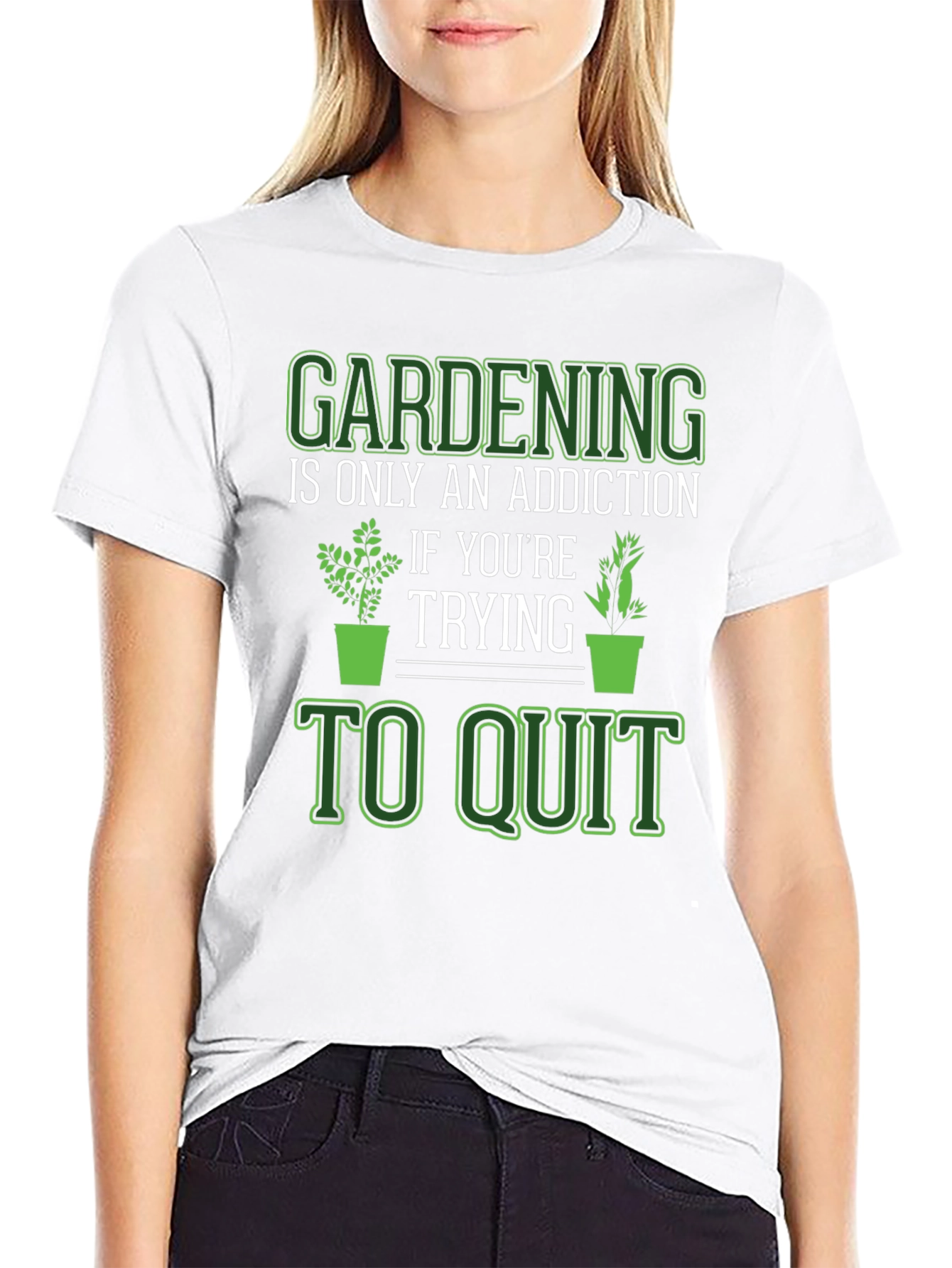 Gardening Addiction T-Shirt - Funny Gardeners Tee