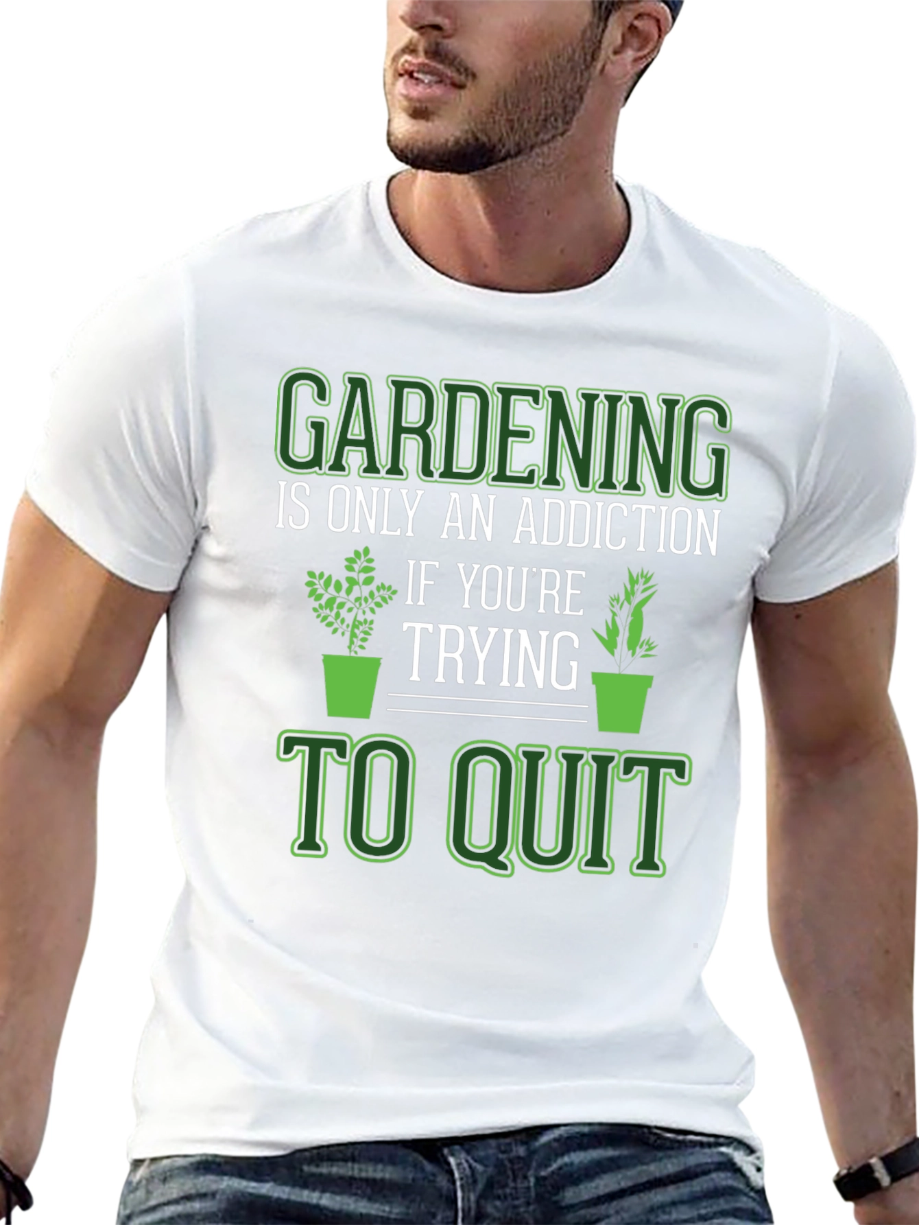 Gardening Addiction T-Shirt - Funny Gardeners Tee