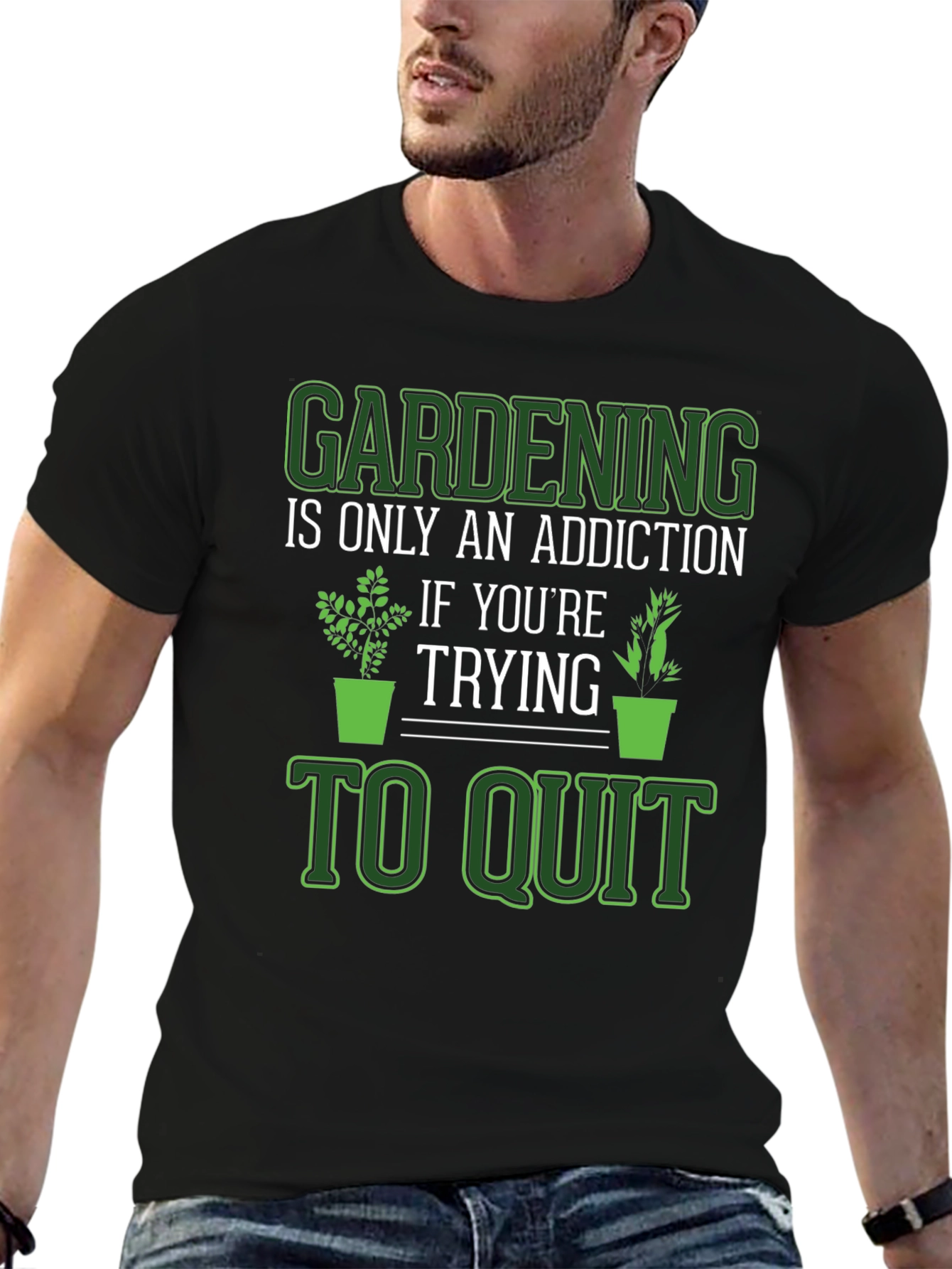 Gardening Addiction T-Shirt - Funny Gardeners Tee