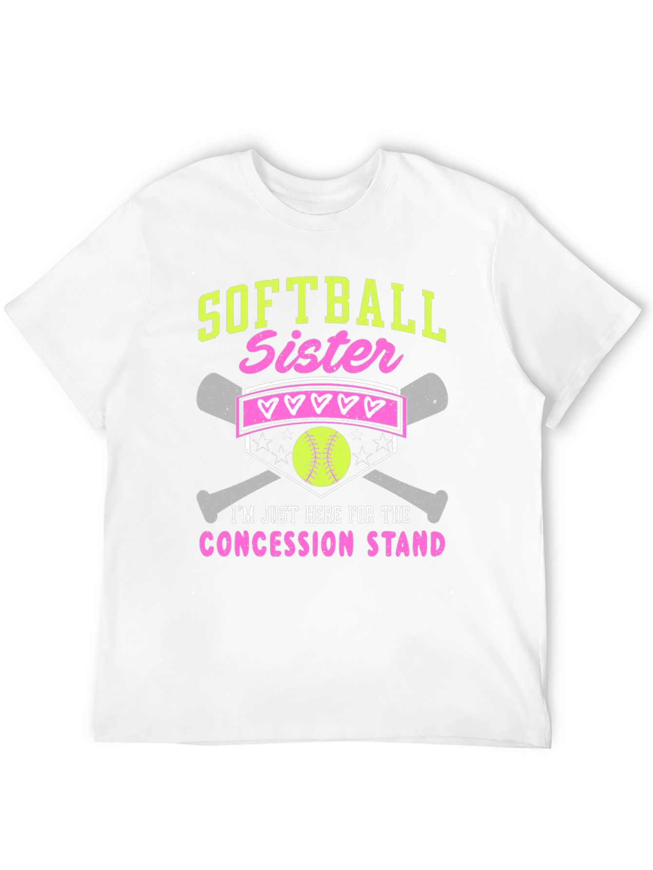 Softball Sister Concession Stand Graphic Tee
