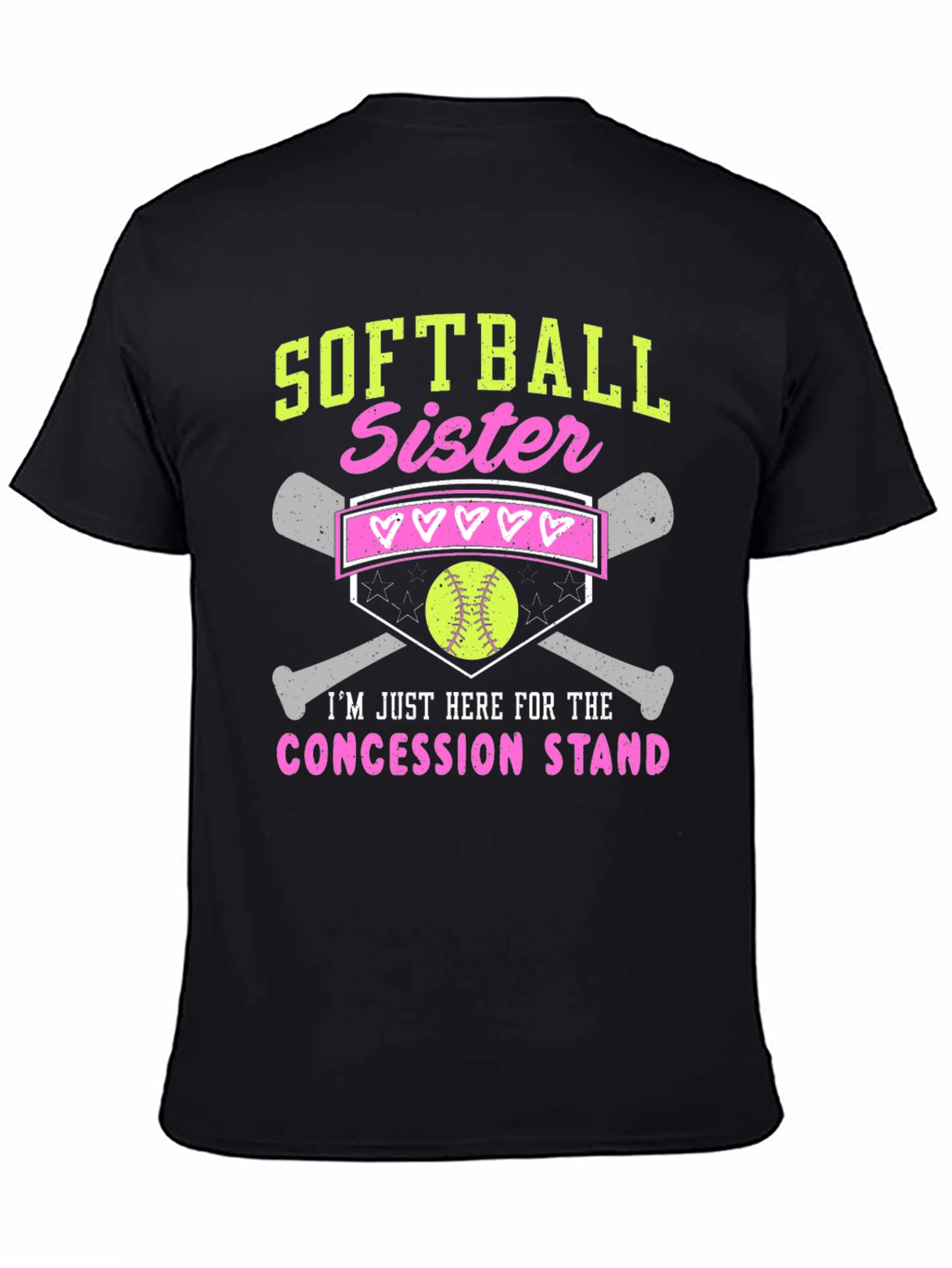 Softball Sister Concession Stand Graphic Tee
