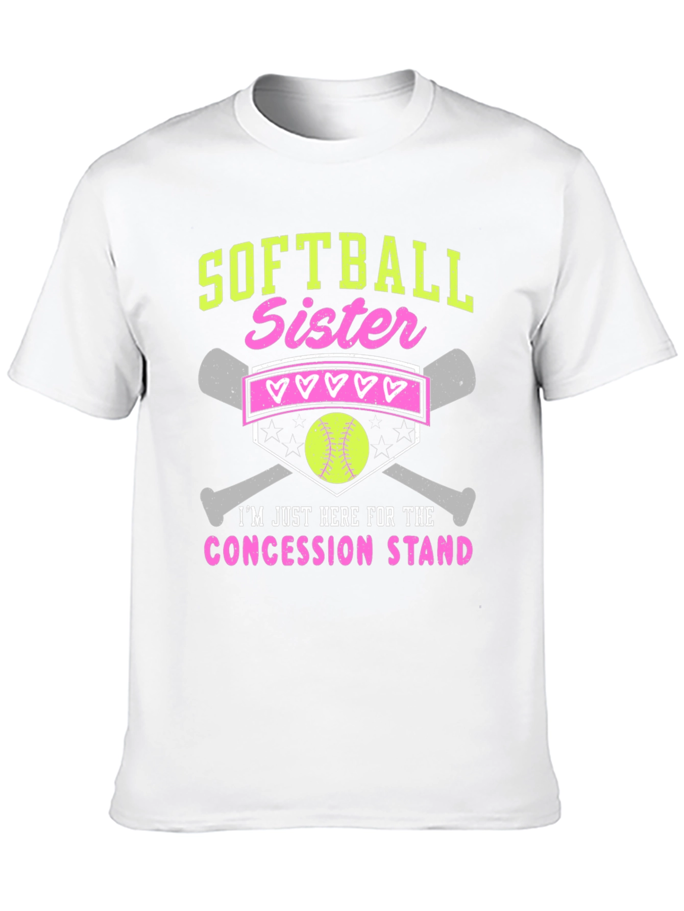 Softball Sister Concession Stand Graphic Tee
