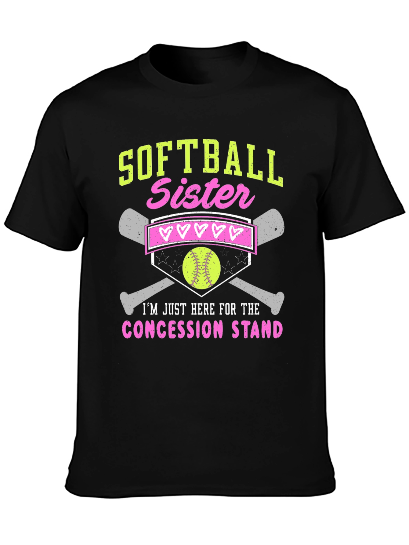 Softball Sister Concession Stand Graphic Tee
