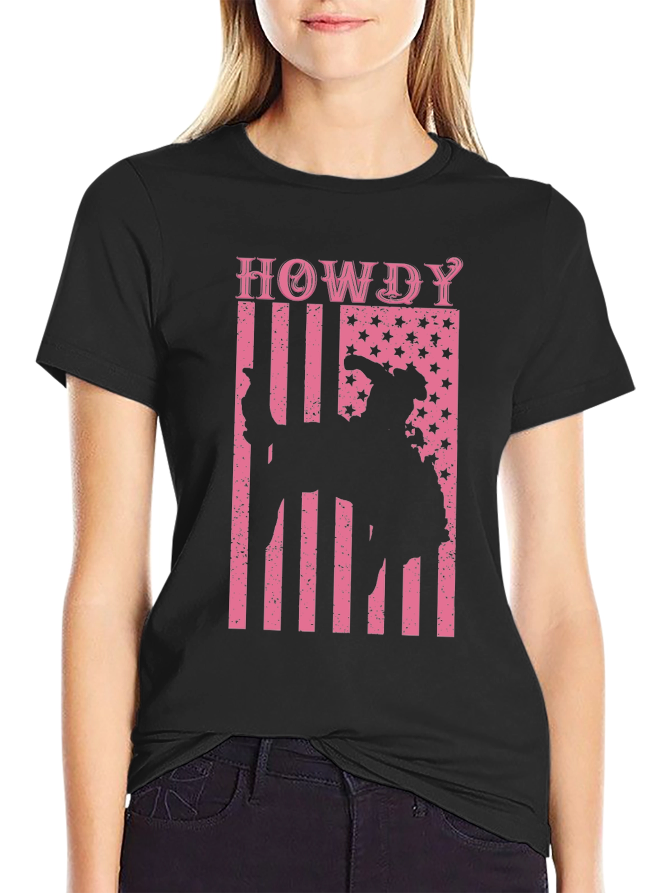 Howdy Rodeo Cowboy Graphic Tee