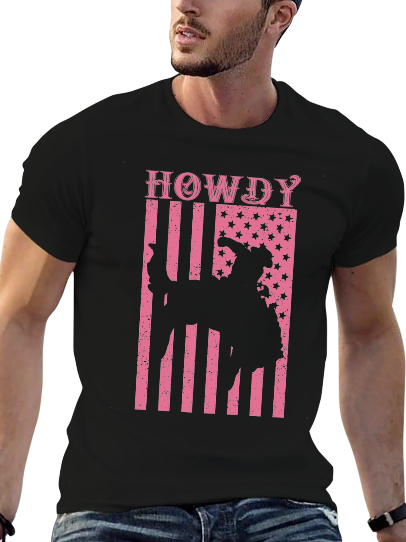 Howdy Rodeo Cowboy Graphic Tee