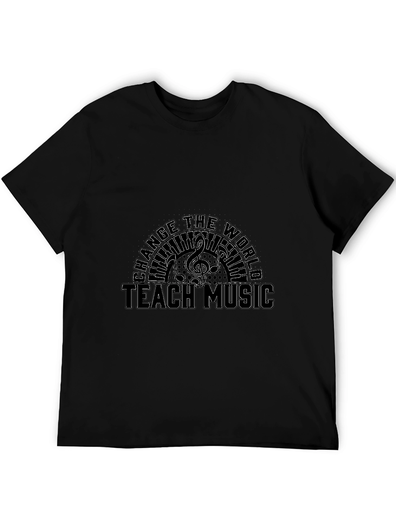Teach Music T-Shirt Change the World Tee