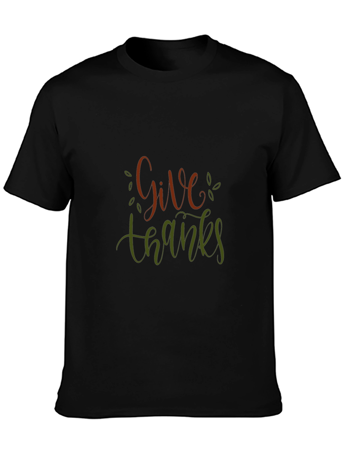 Give Thanks Graphic Tee - Thanksgiving Holiday T-Shirt