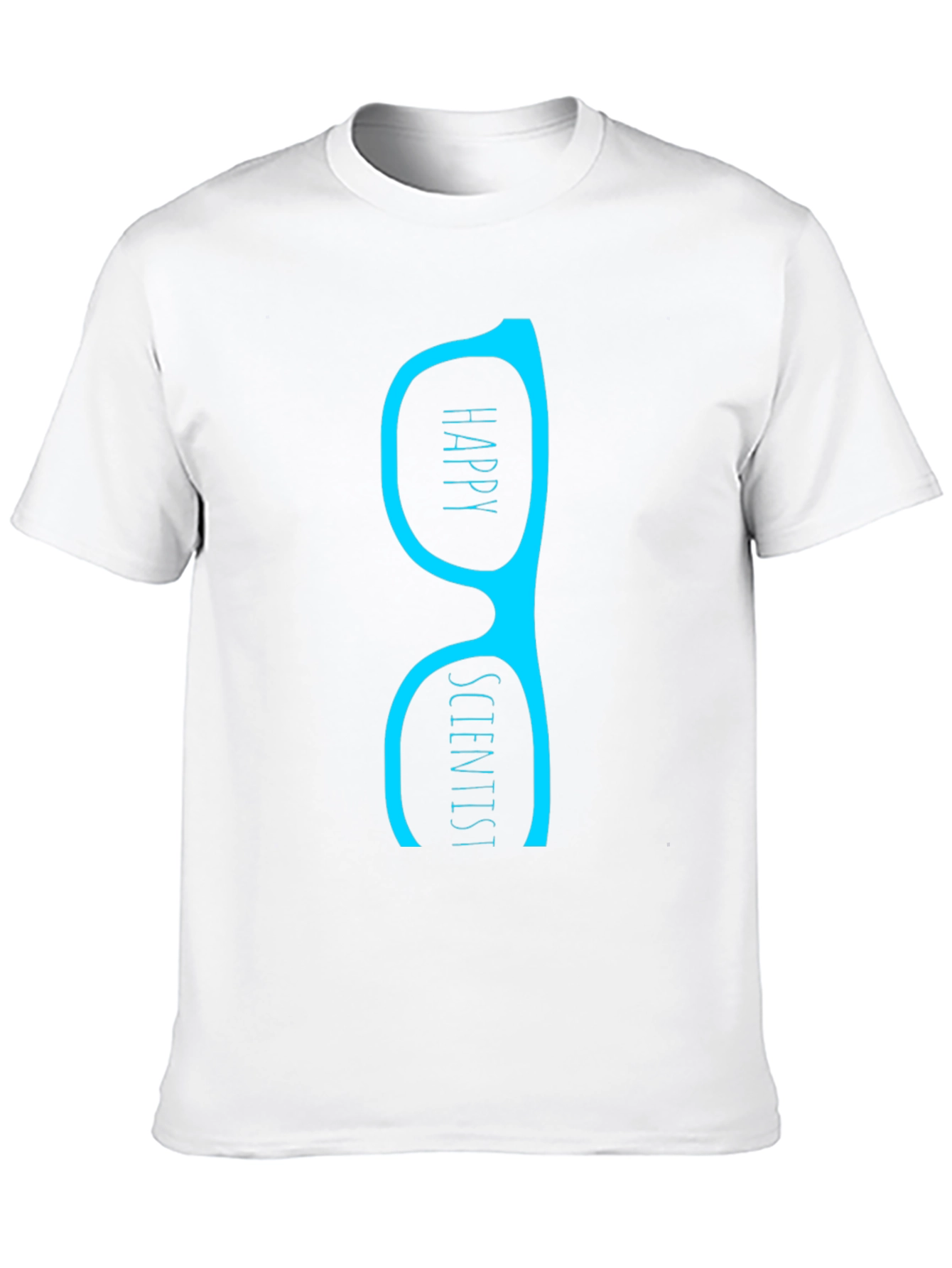 Happy Scientist T-Shirt - Black Graphic Tee