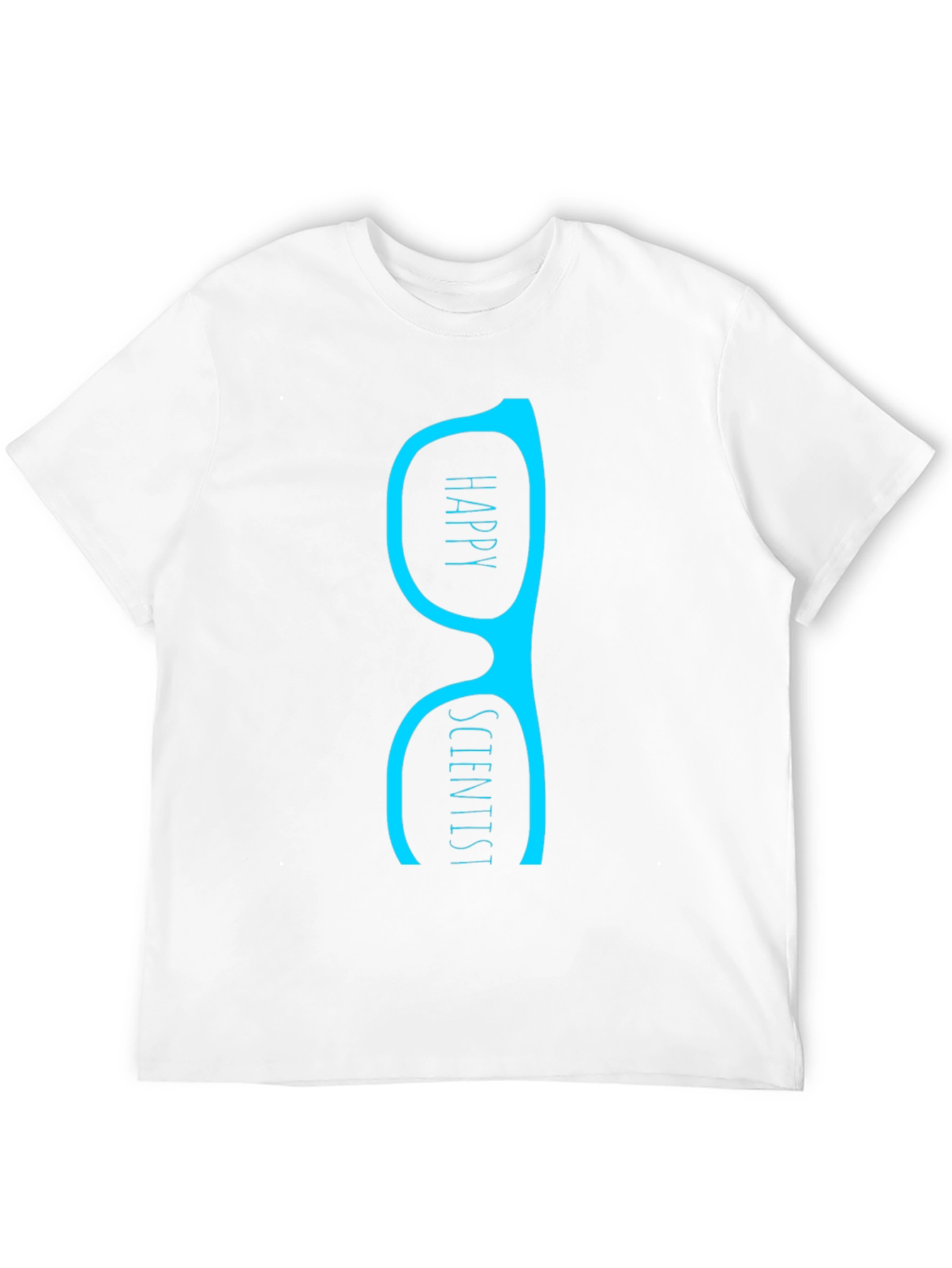 Happy Scientist T-Shirt - Black Graphic Tee