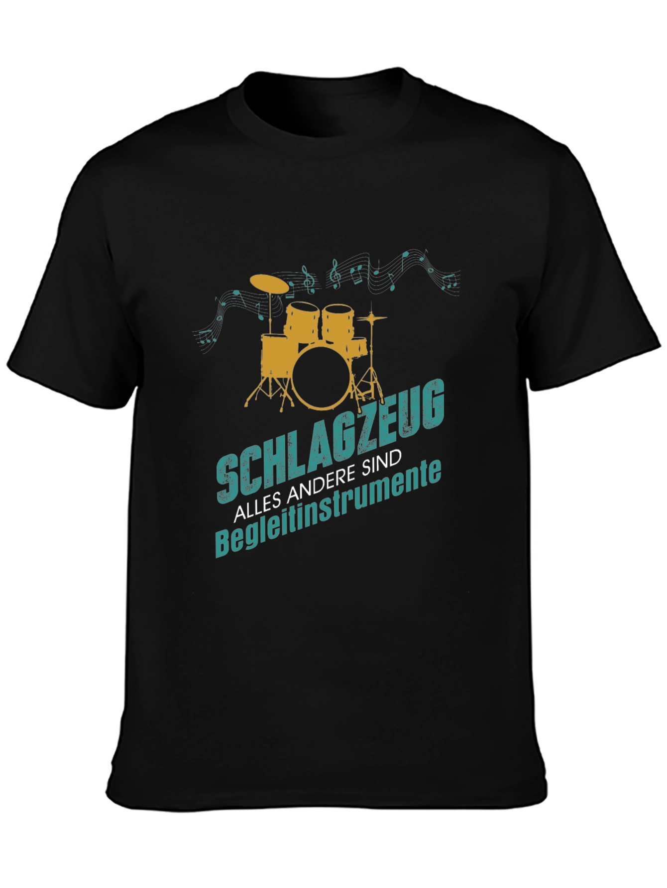 Drummers T-Shirt - Percussion Is The Real Instrument