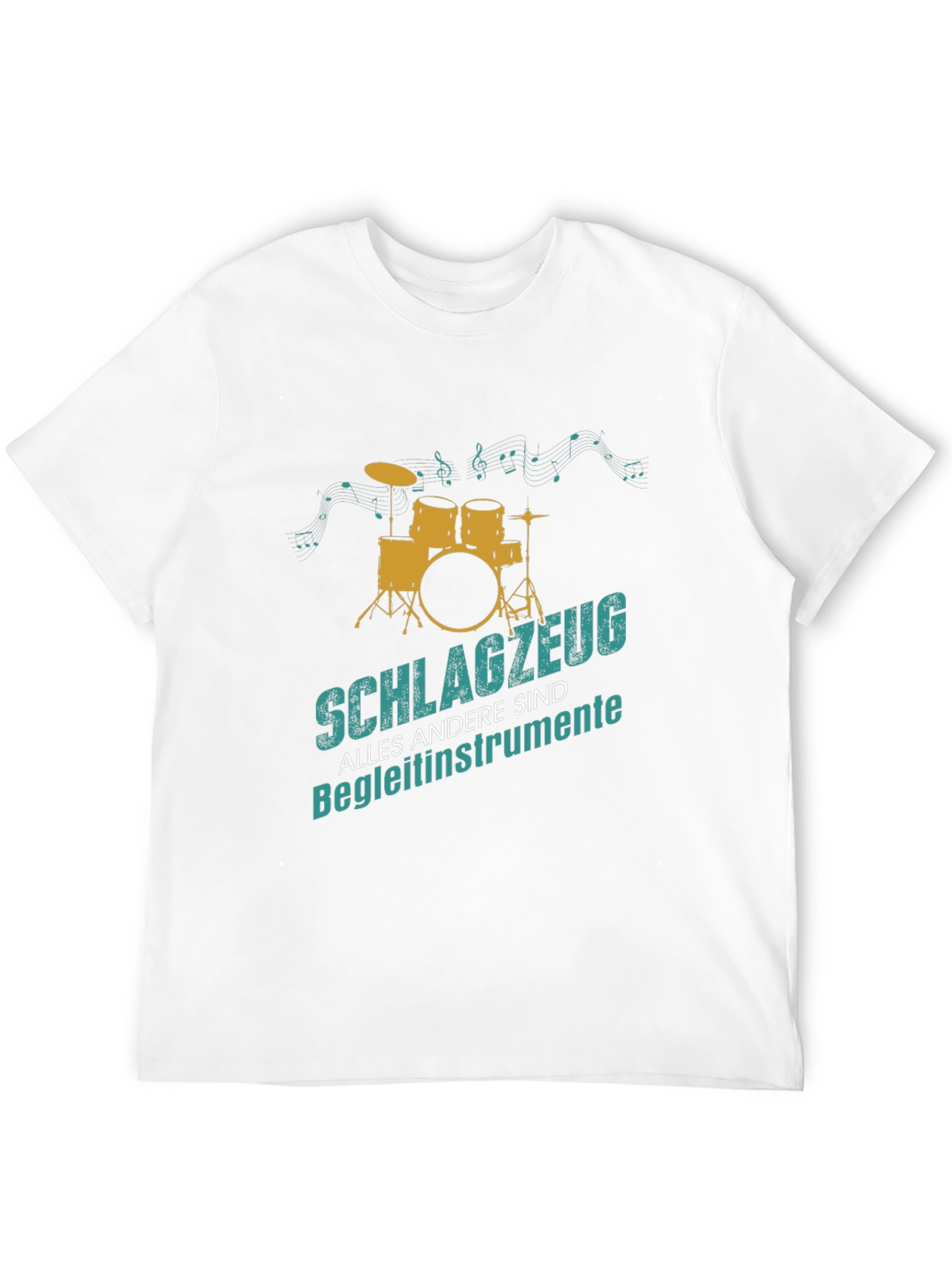 Drummers T-Shirt - Percussion Is The Real Instrument
