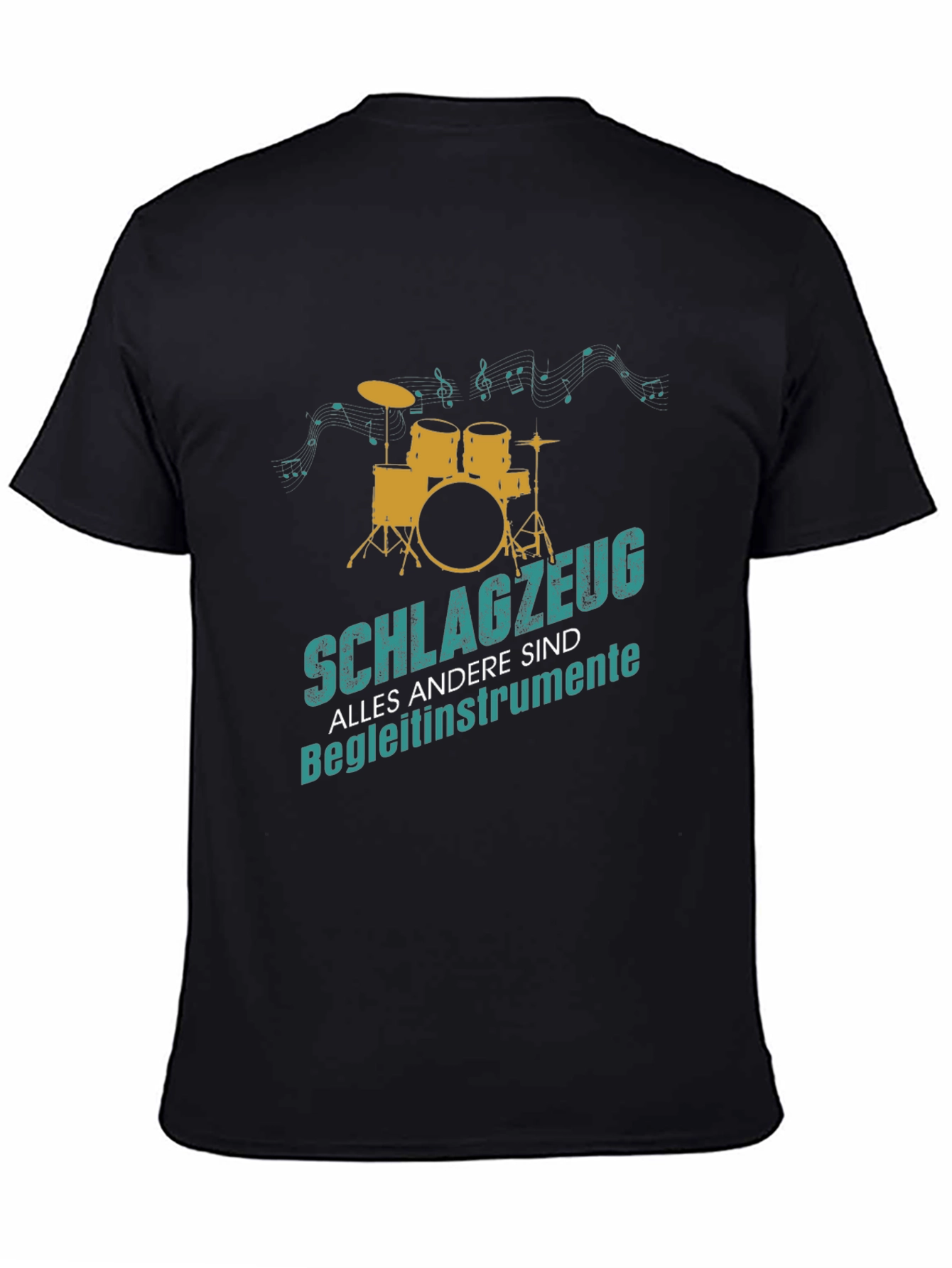 Drummers T-Shirt - Percussion Is The Real Instrument