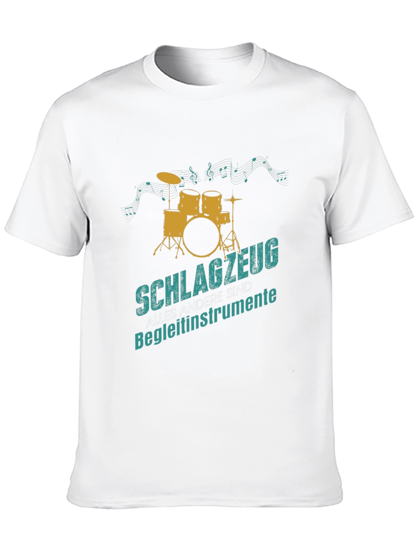 Drummers T-Shirt - Percussion Is The Real Instrument