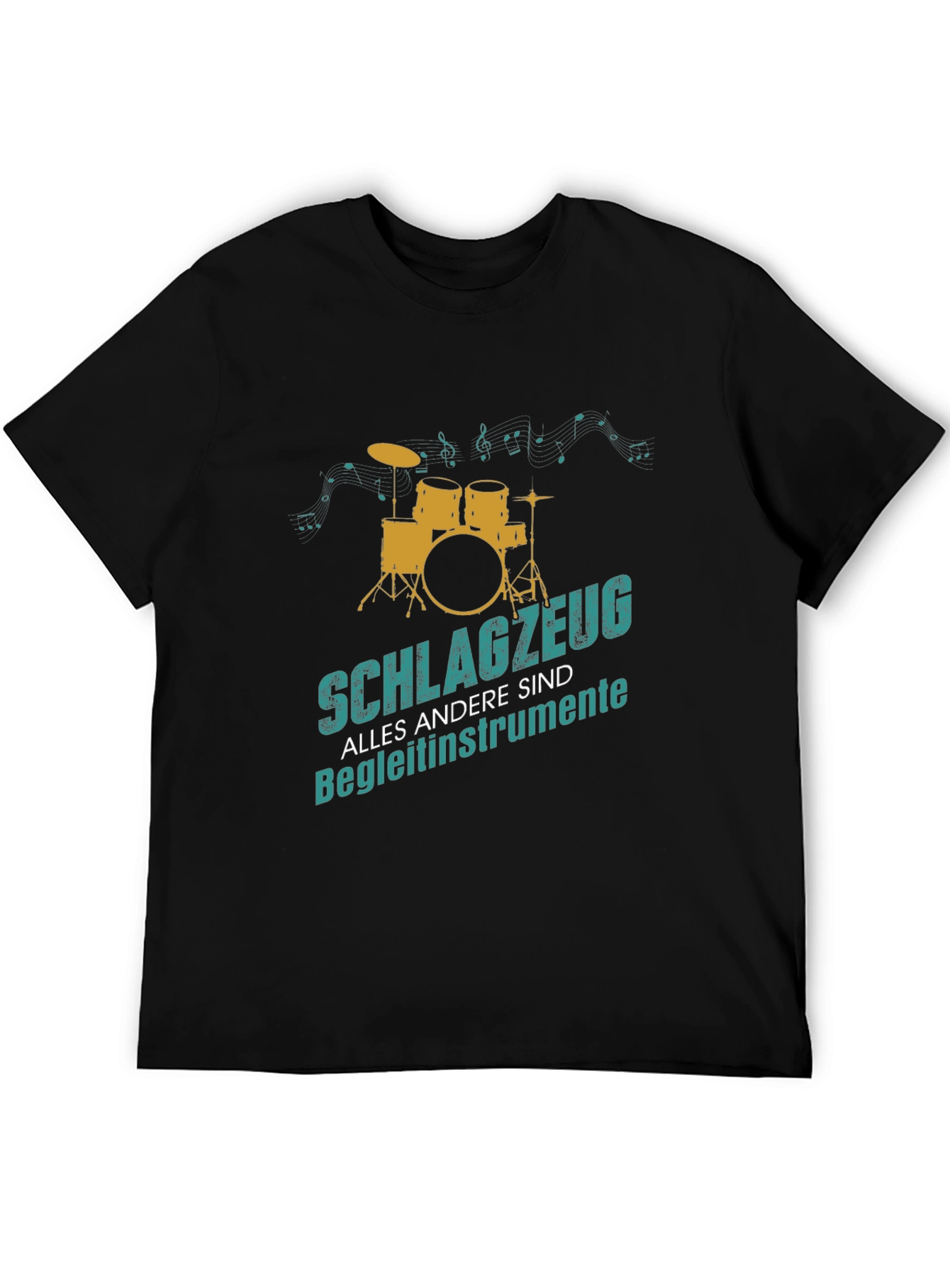 Drummers T-Shirt - Percussion Is The Real Instrument