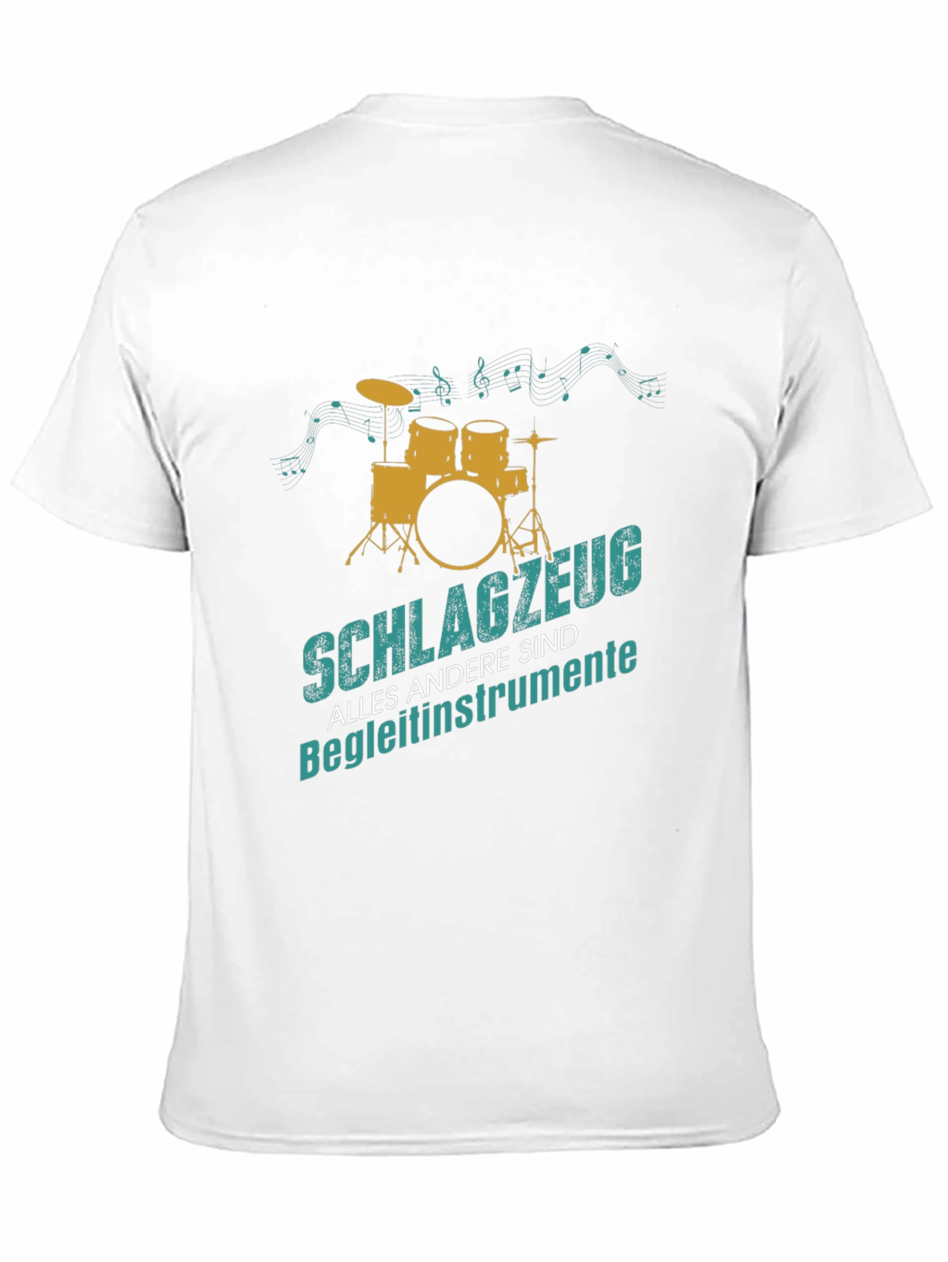 Drummers T-Shirt - Percussion Is The Real Instrument