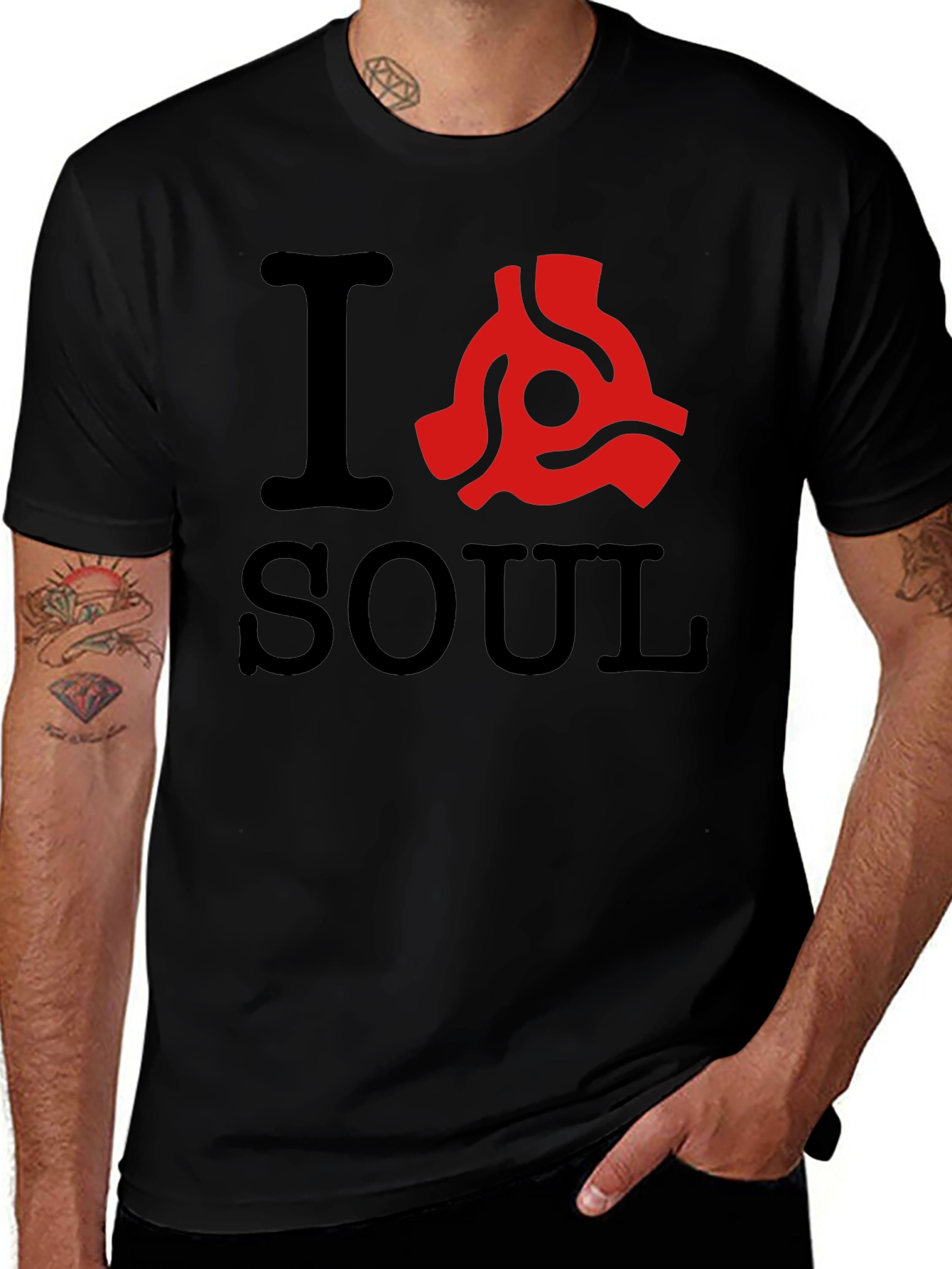 I Heart Soul T-Shirt - Classic Music Tee