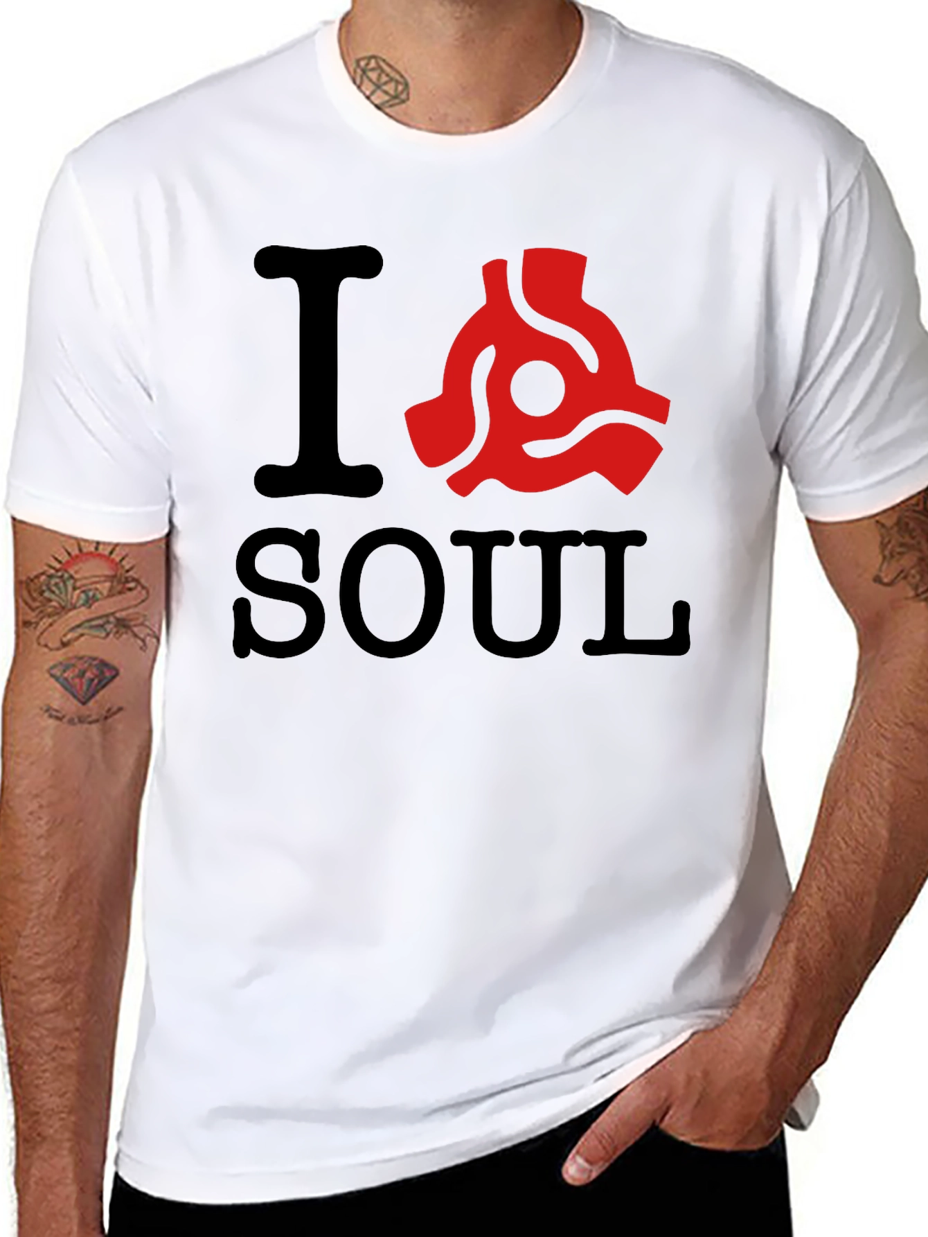 I Heart Soul T-Shirt - Classic Music Tee