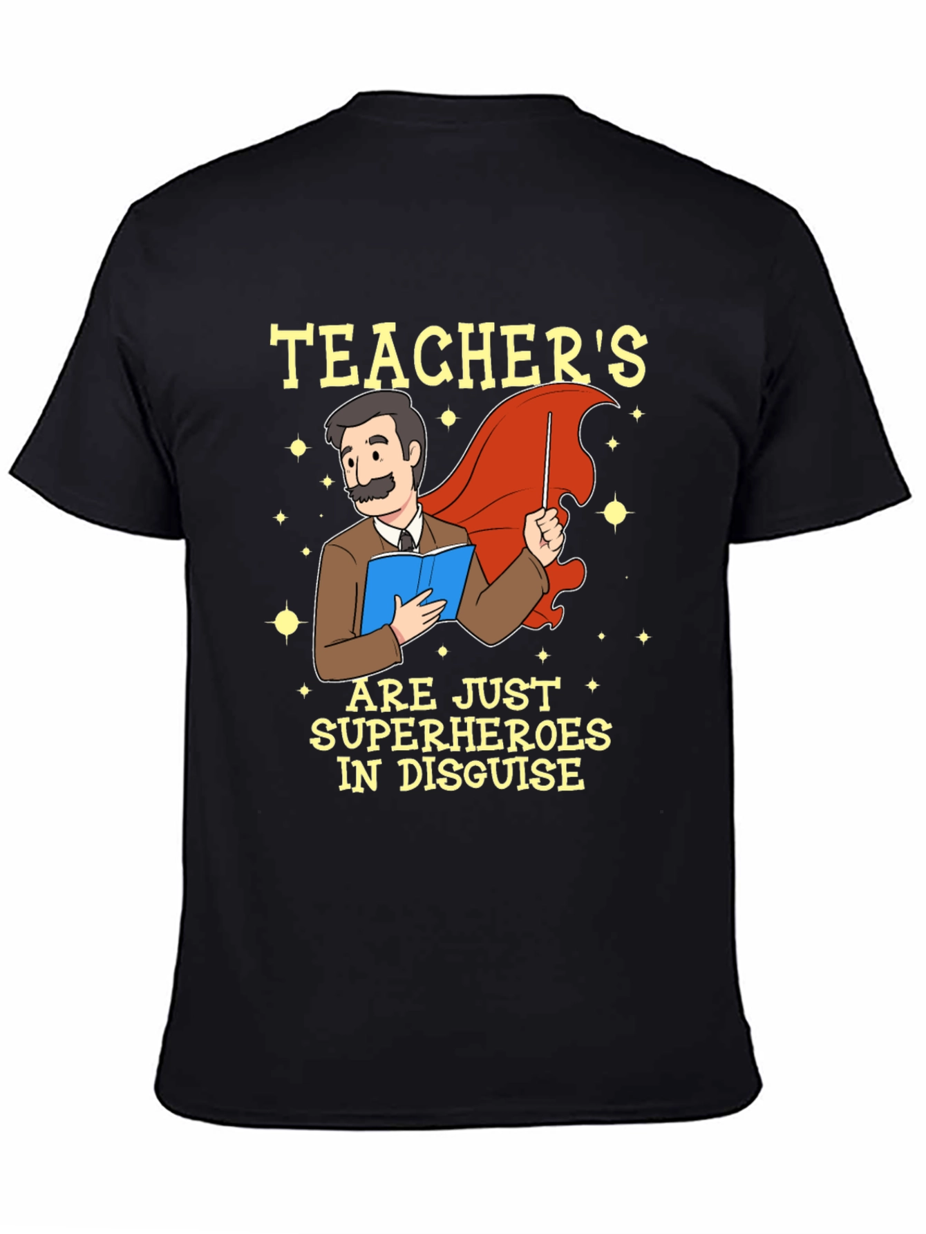 Teacher Superhero Graphic T-Shirt