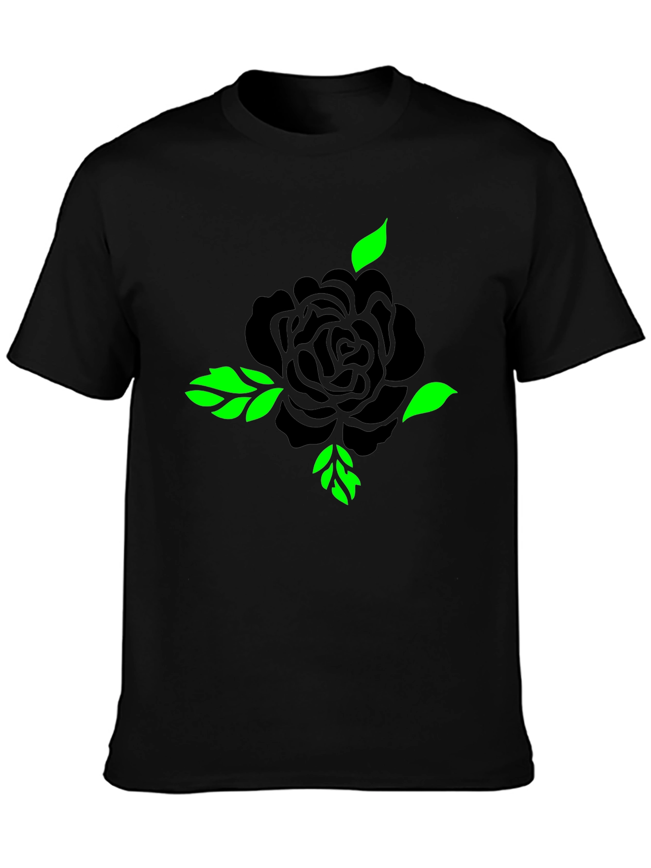 Black Rose Graphic T-Shirt