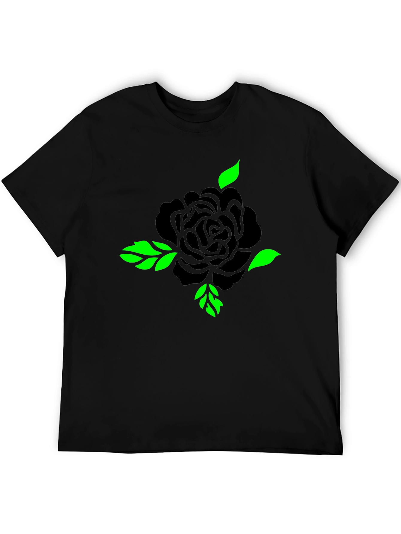 Black Rose Graphic T-Shirt