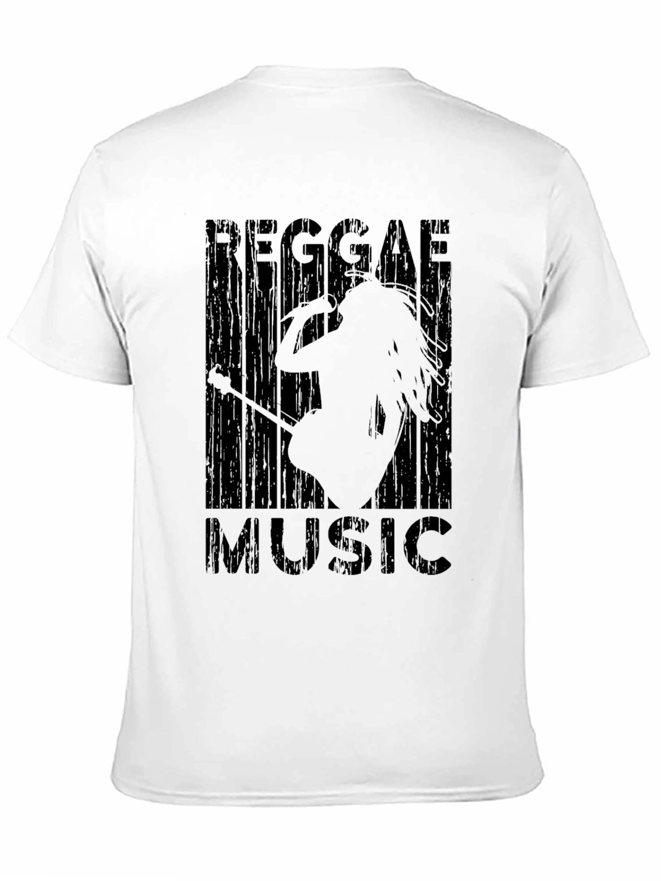 Reggae Music Graphic Tee - Black